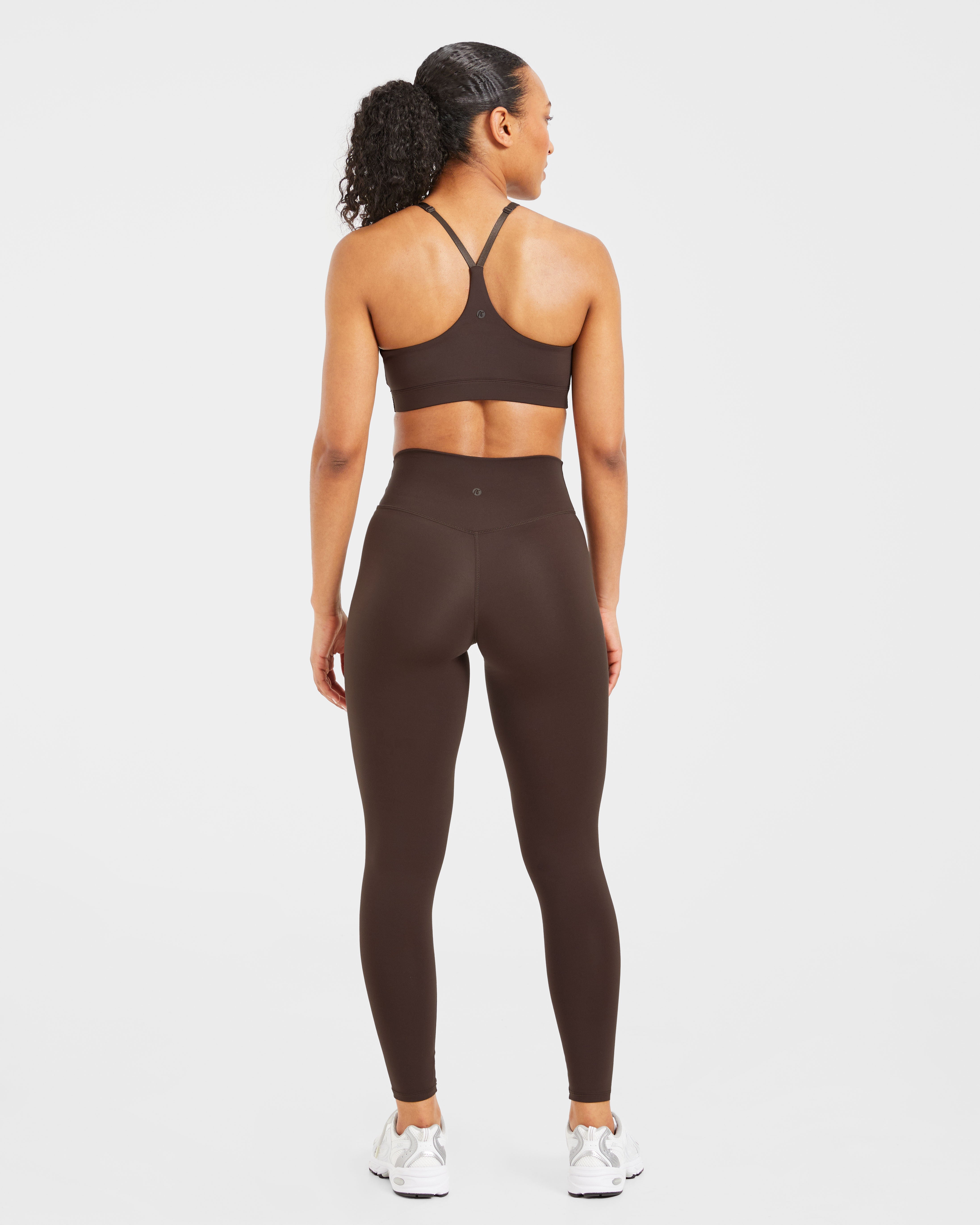 Staple Sports Bra - Coffee Braun