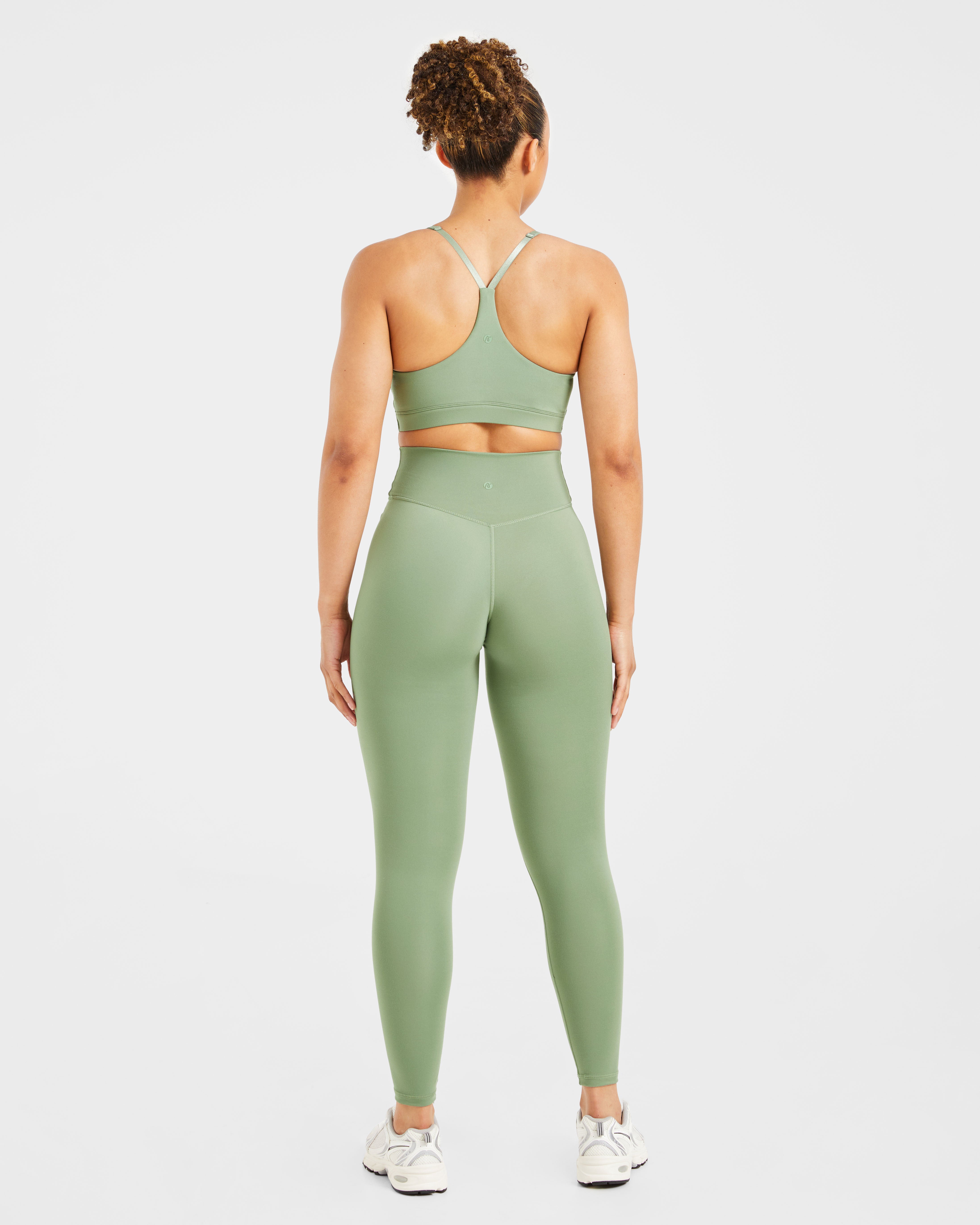 Staple Sports Bra - Olive Grün