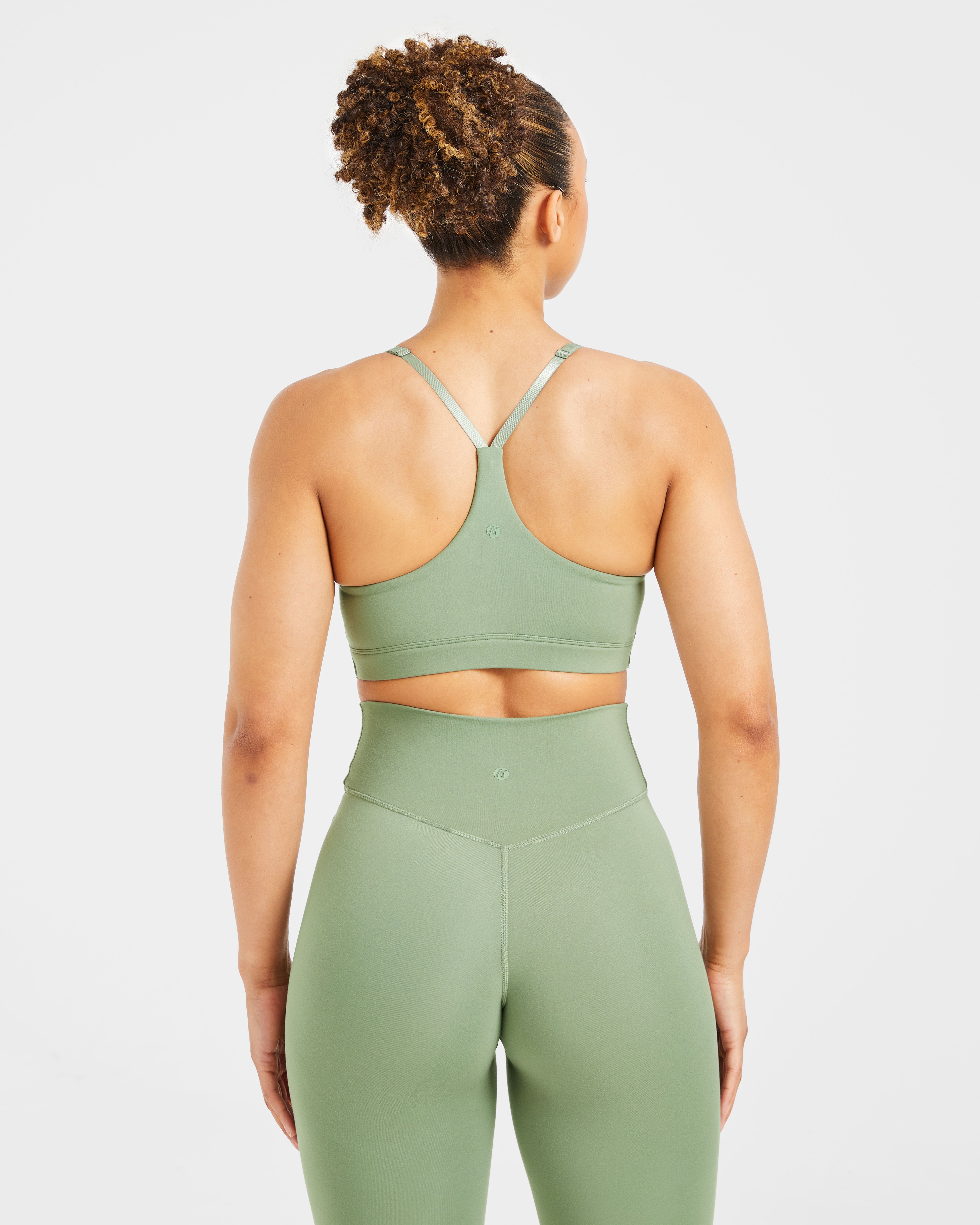 Staple Sports Bra - Olive Grün