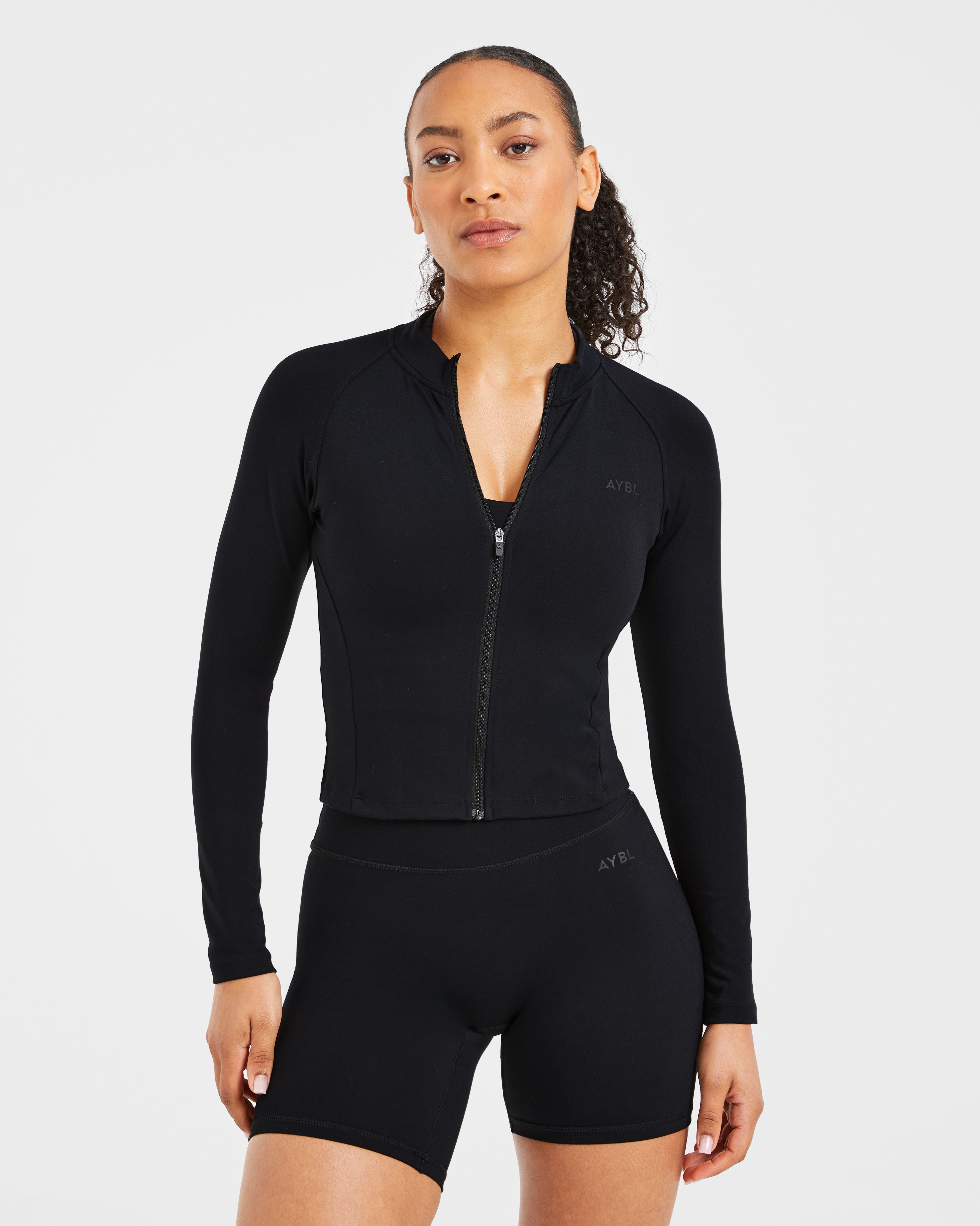 Staple Zip Jacket - Schwarz