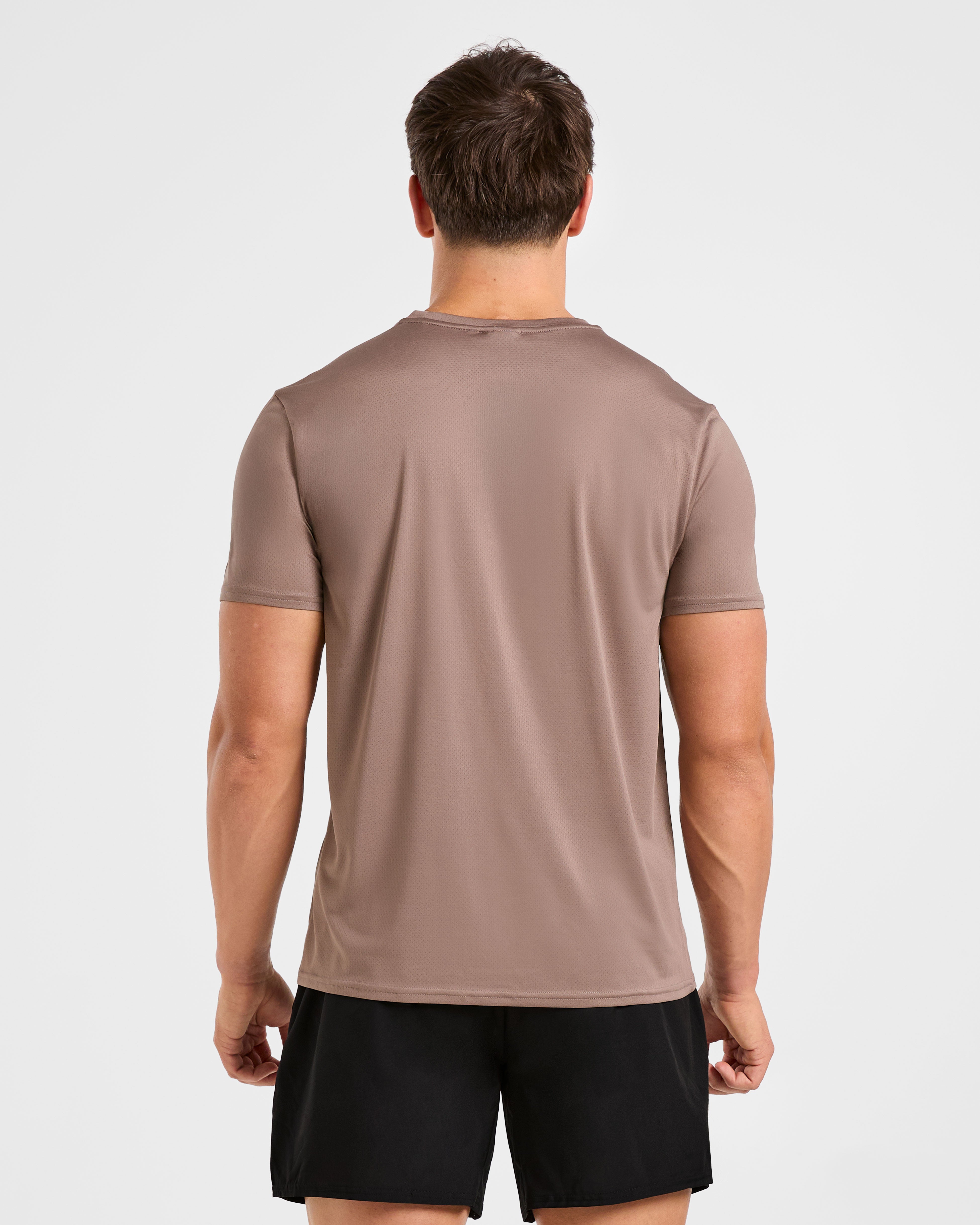 Origin T Shirt - Mocha Braun