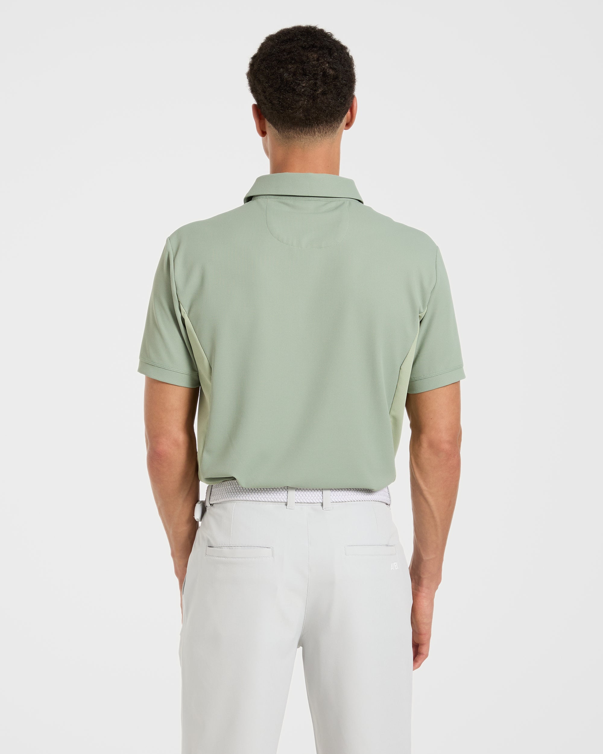Edge Polo - Muted Olive Green