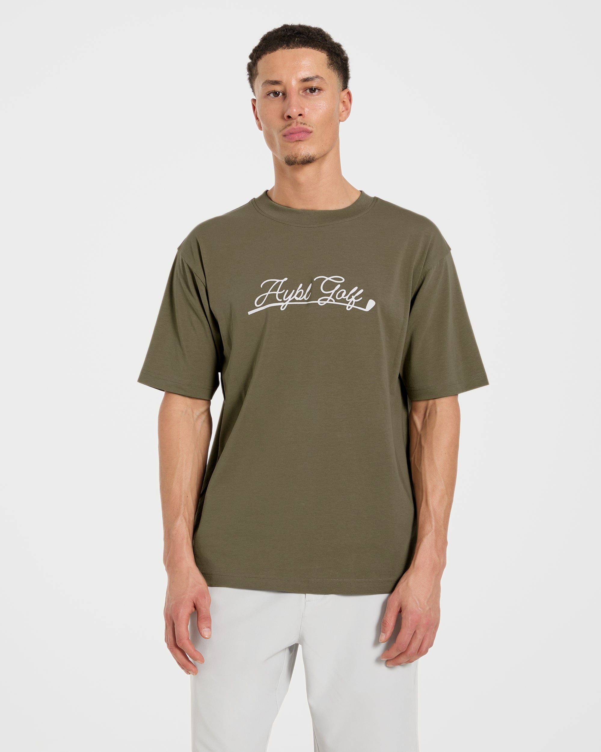 Golf Club T Shirt - Dark Dune
