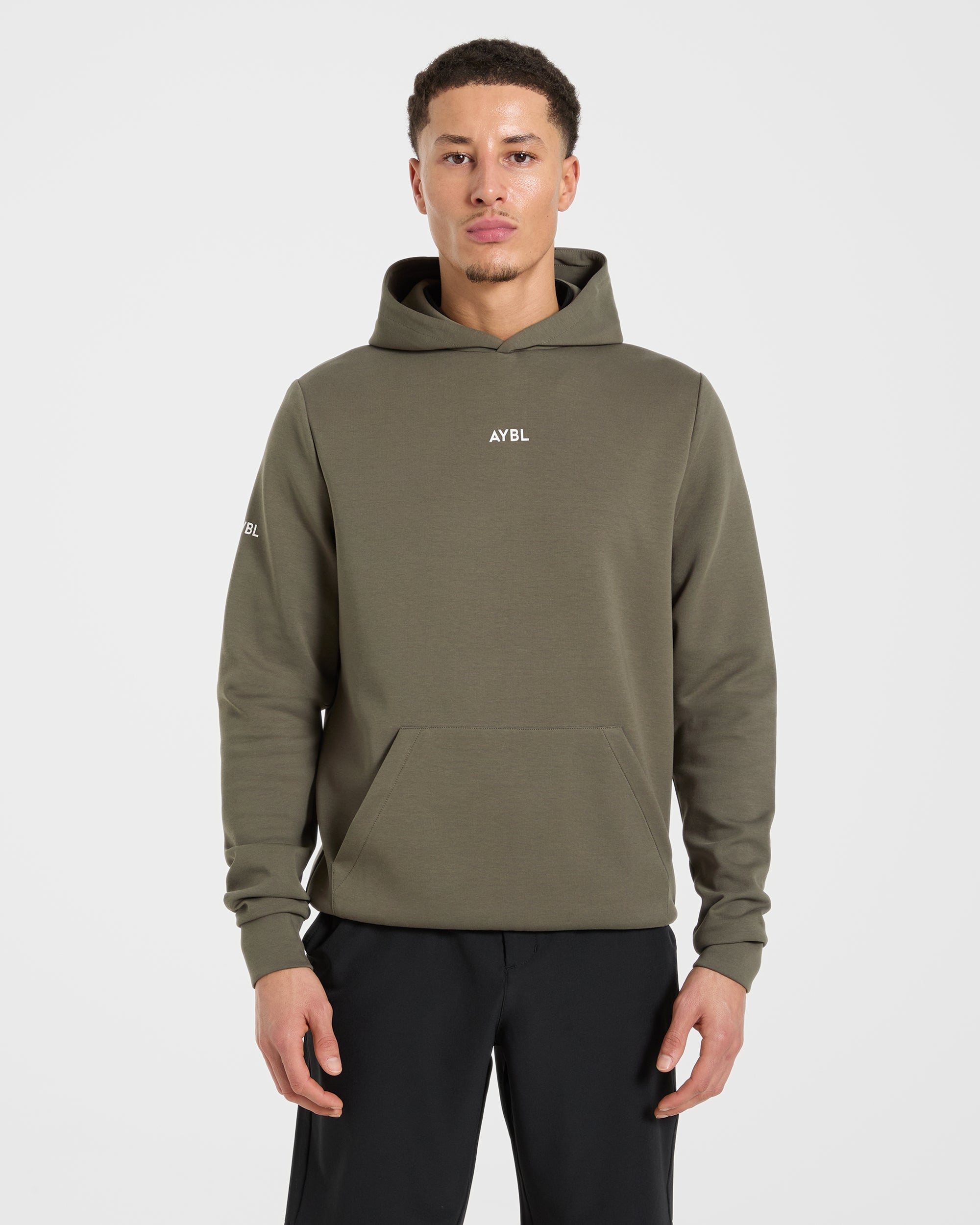 Performance Hoodie - Muted Olive