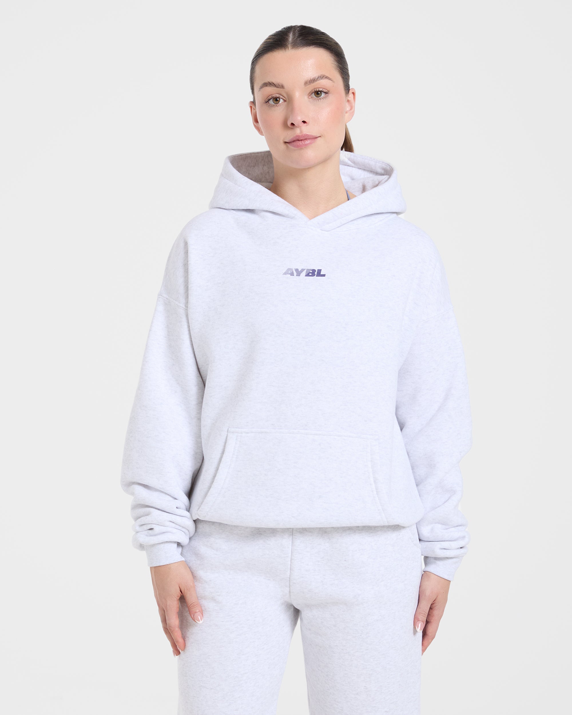 Athletics Dept Oversized Hoodie - Grau Marl