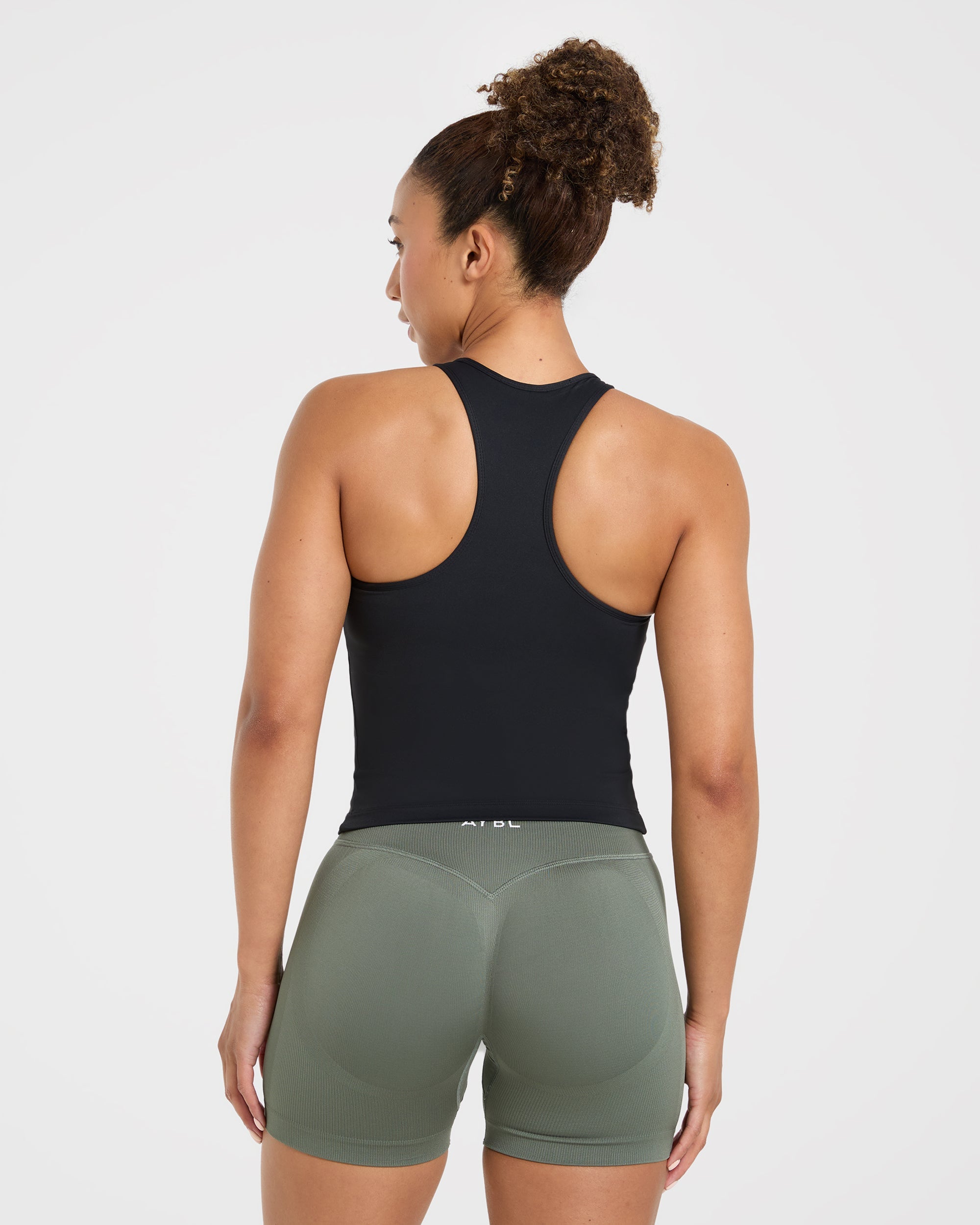 Essential Racerback Tank Top - Schwarz