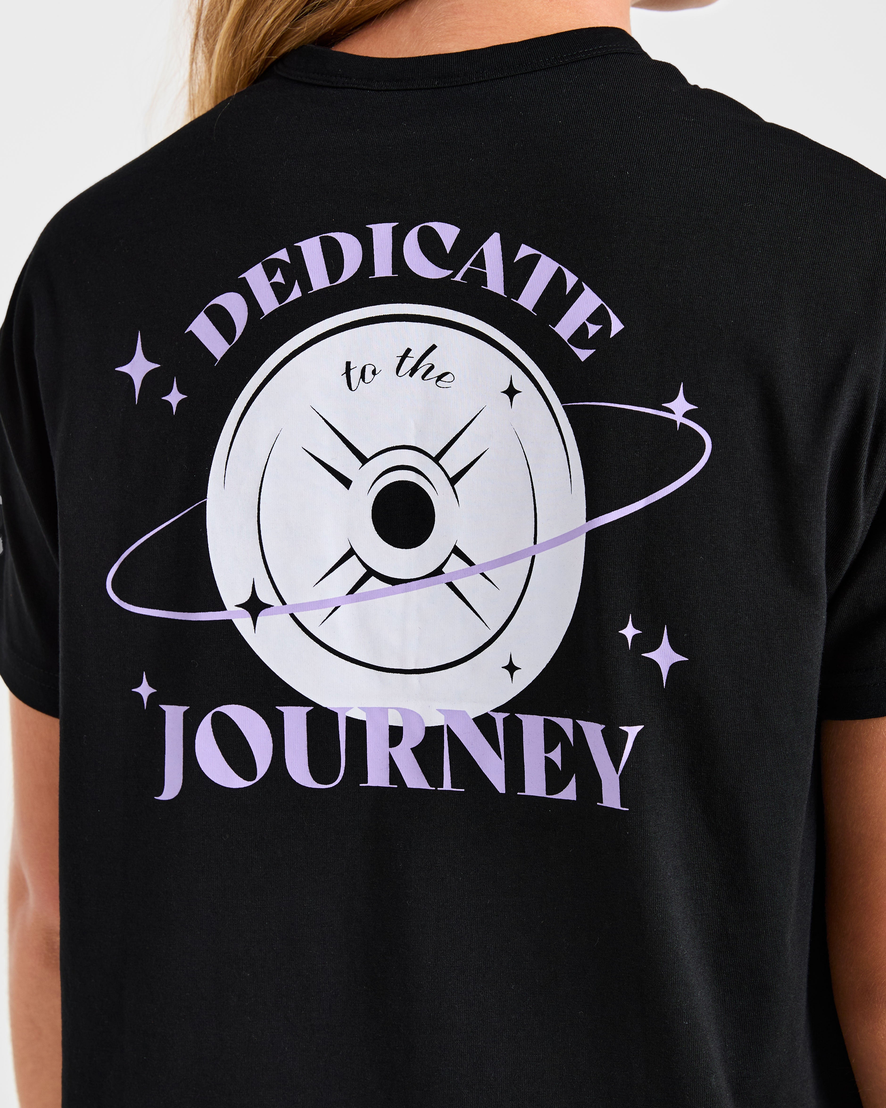 Dedicate To The Journey Oversized T Shirt - Schwarz