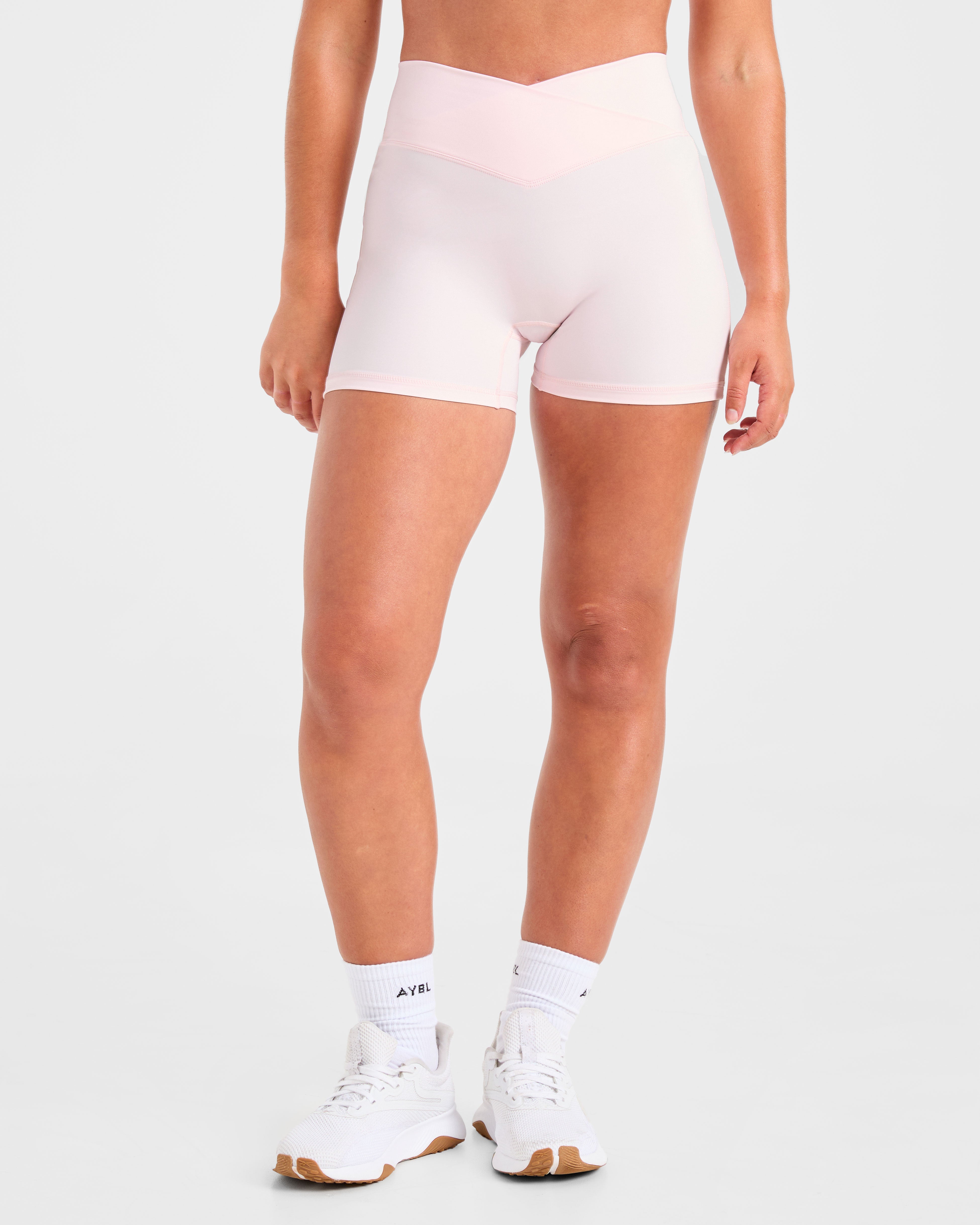 Sculpt Wrap Shorts - Iced Rosa