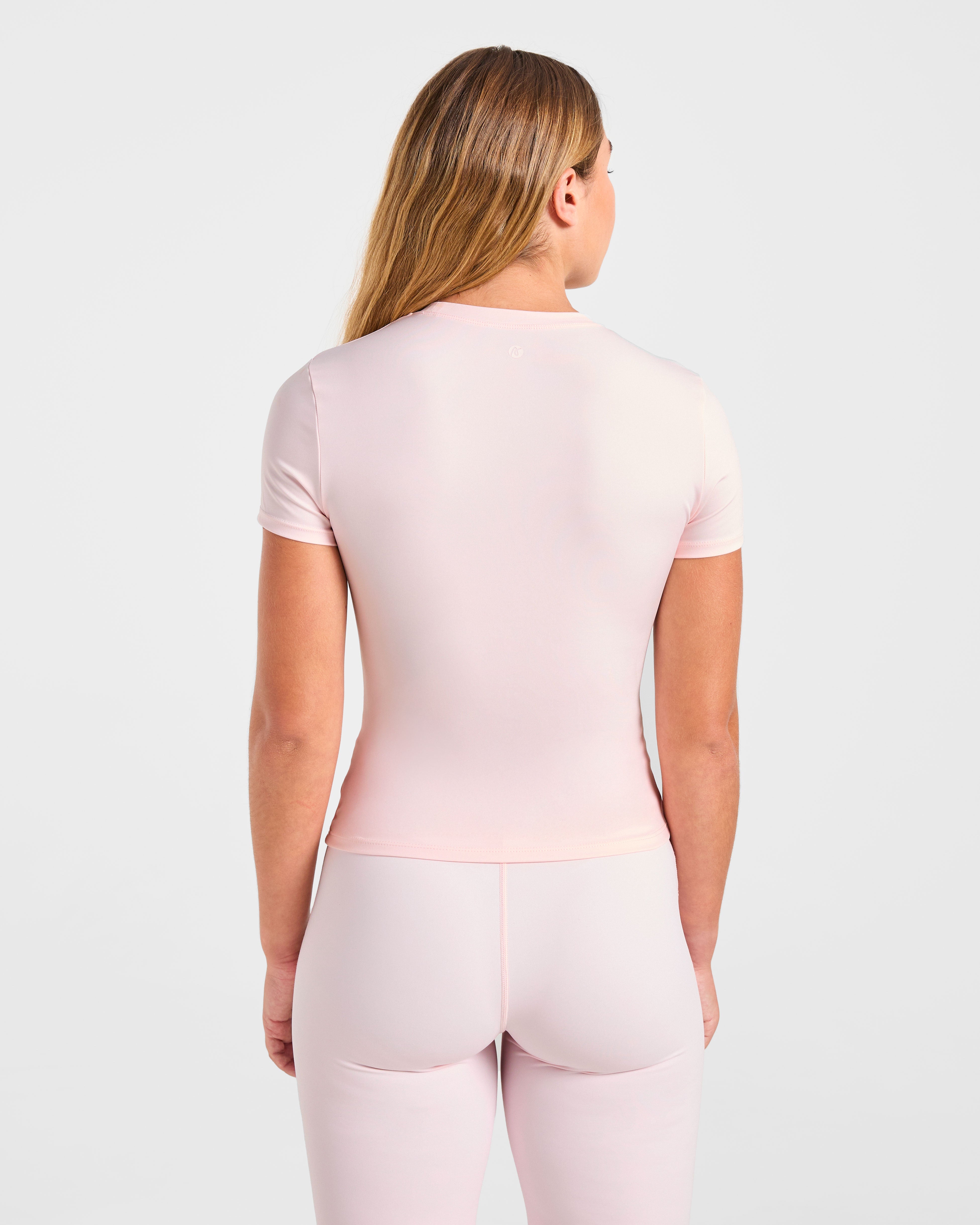Sculpt T Shirt - Pastel Rosa