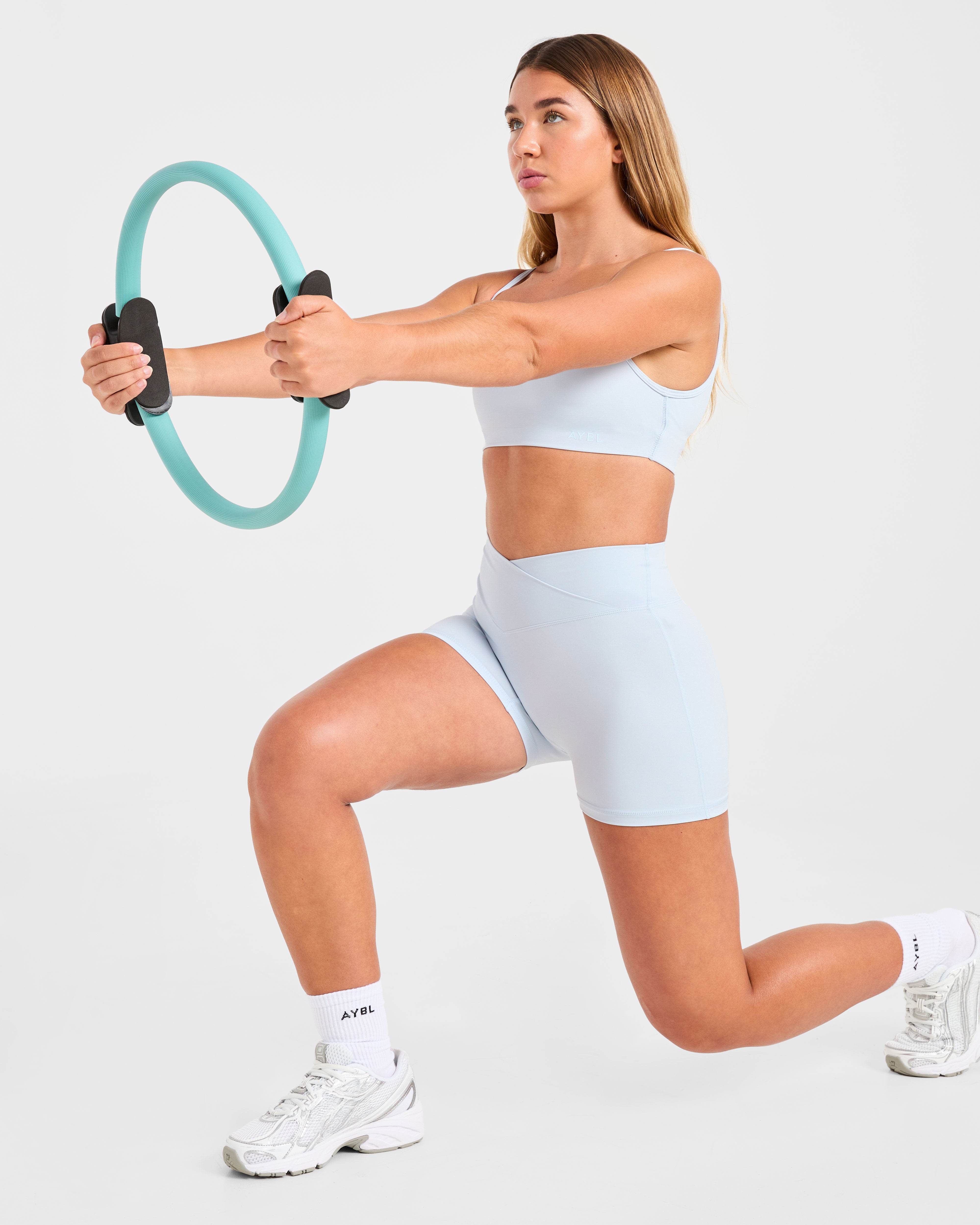 Sculpt Wrap Shorts - Iced Blau
