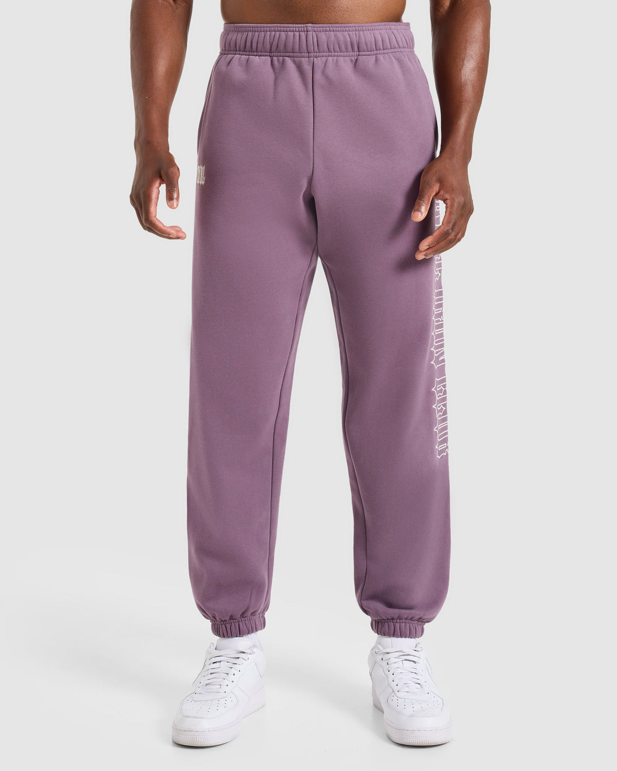 AYBL Iron Club Oversized Joggers - Midnight Lila