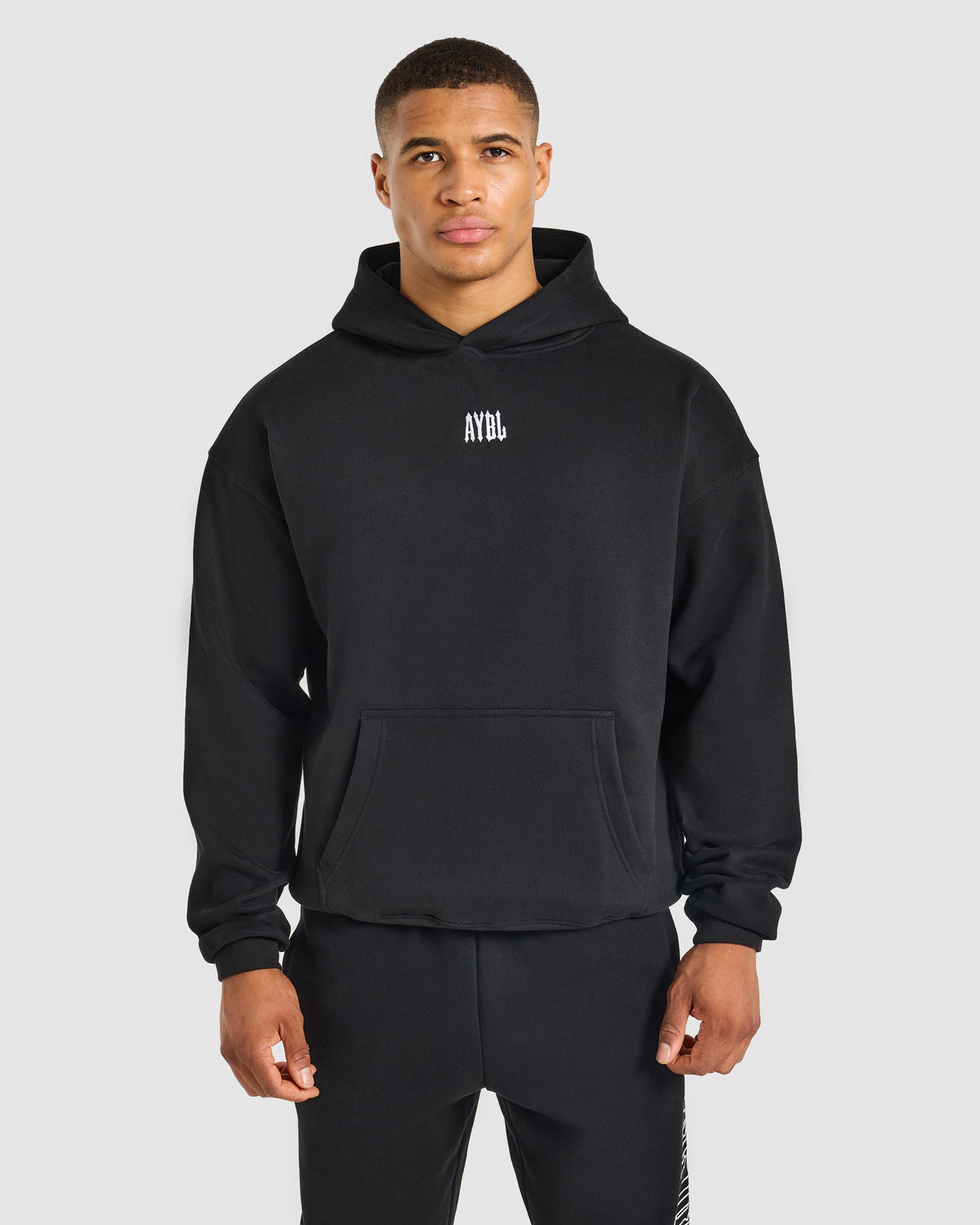 AYBL Iron Club Oversized Hoodie - Schwarz