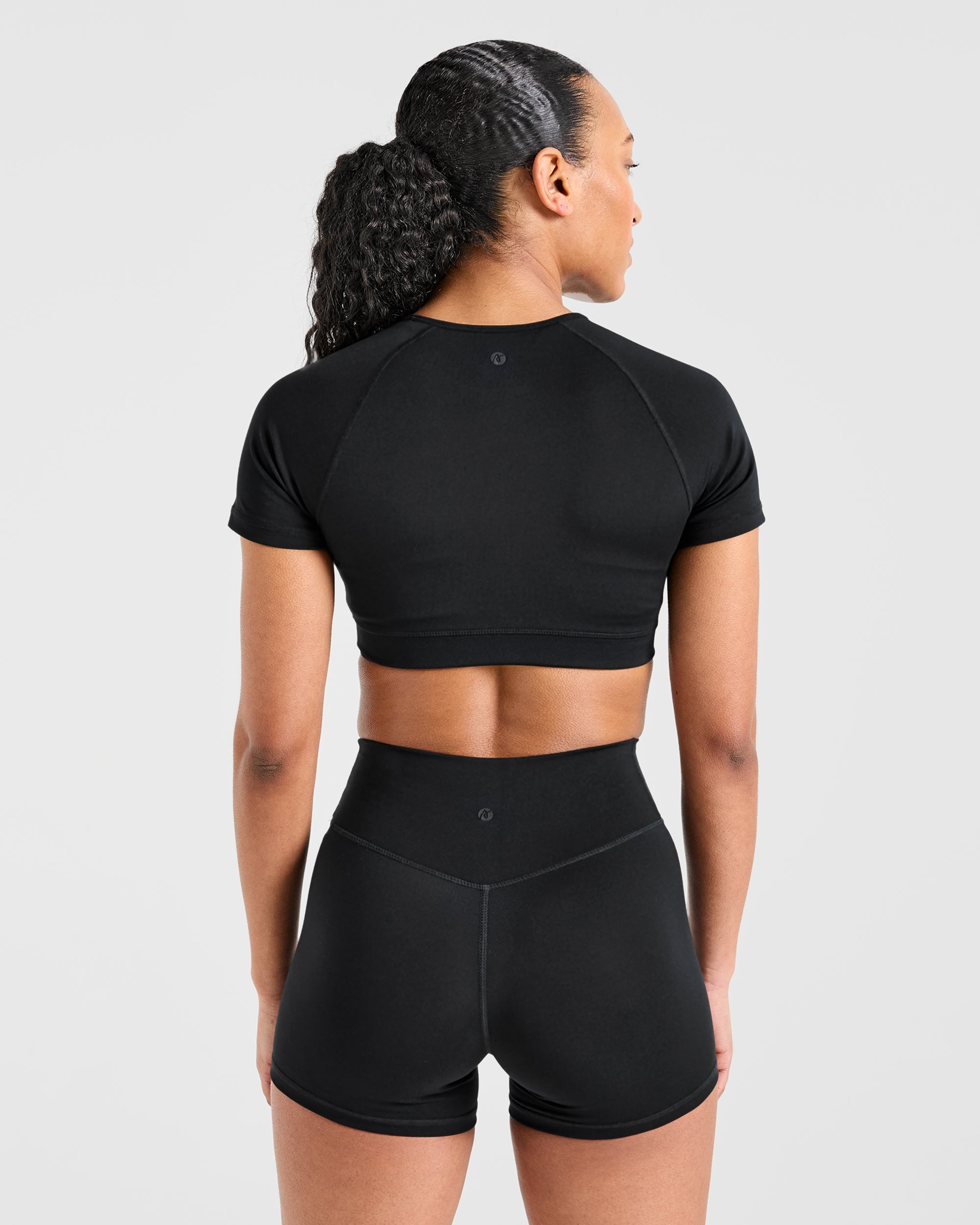 Staple Crop Top - Schwarz