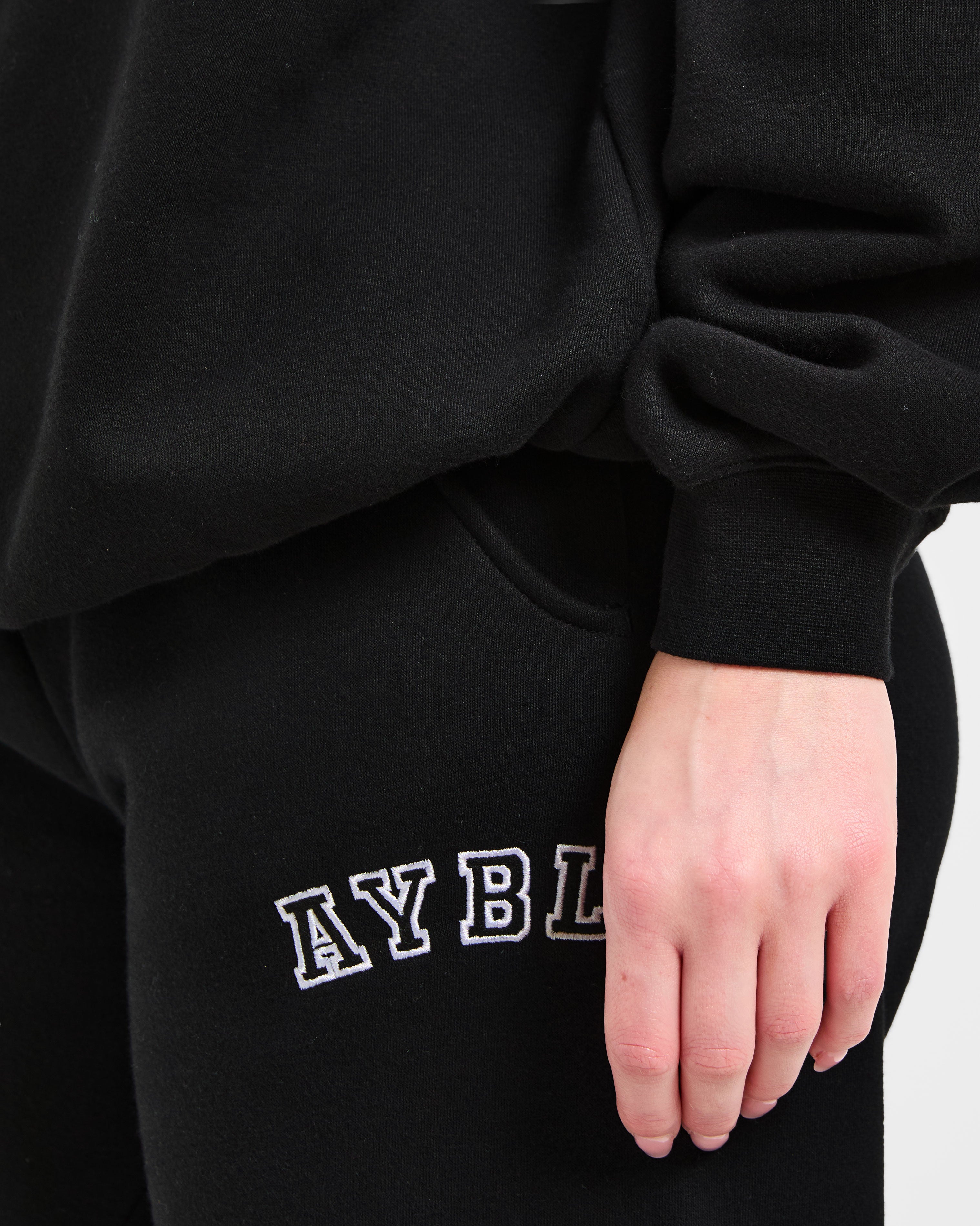Varsity 2.0 Oversized Sweatshirt - Schwarz