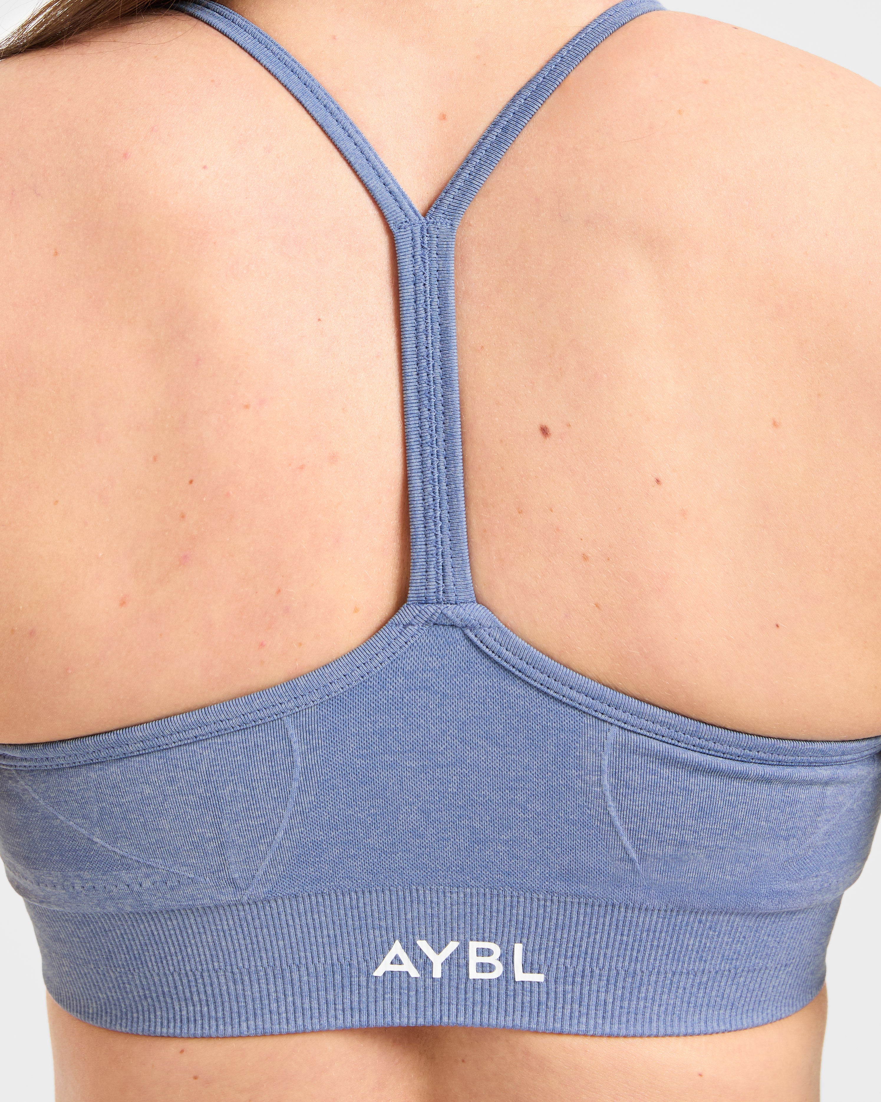 Empower Seamless Sports Bra - Blau Marl