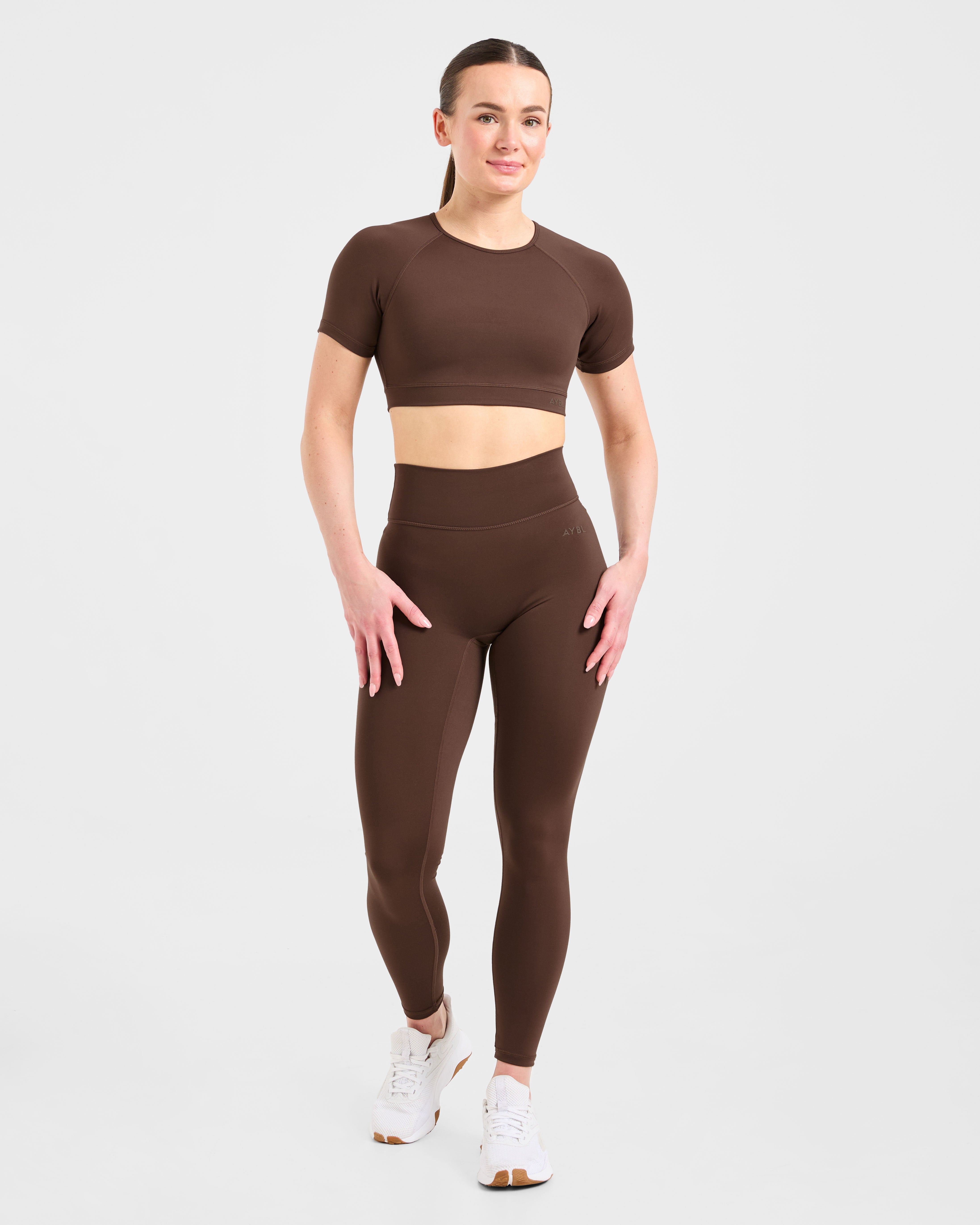 Staple Crop Top - Braun