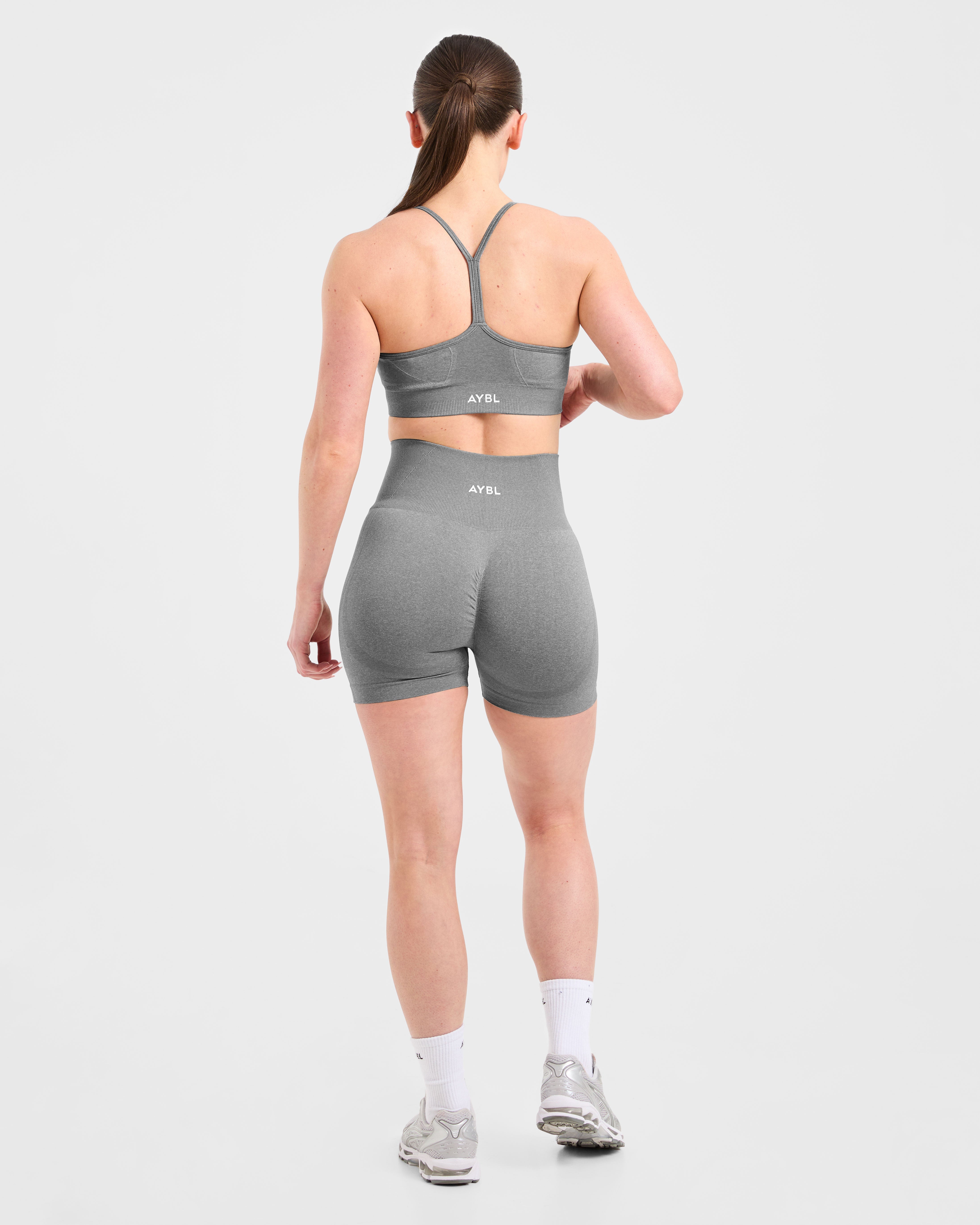 Empower Seamless Sports Bra - Grau Marl