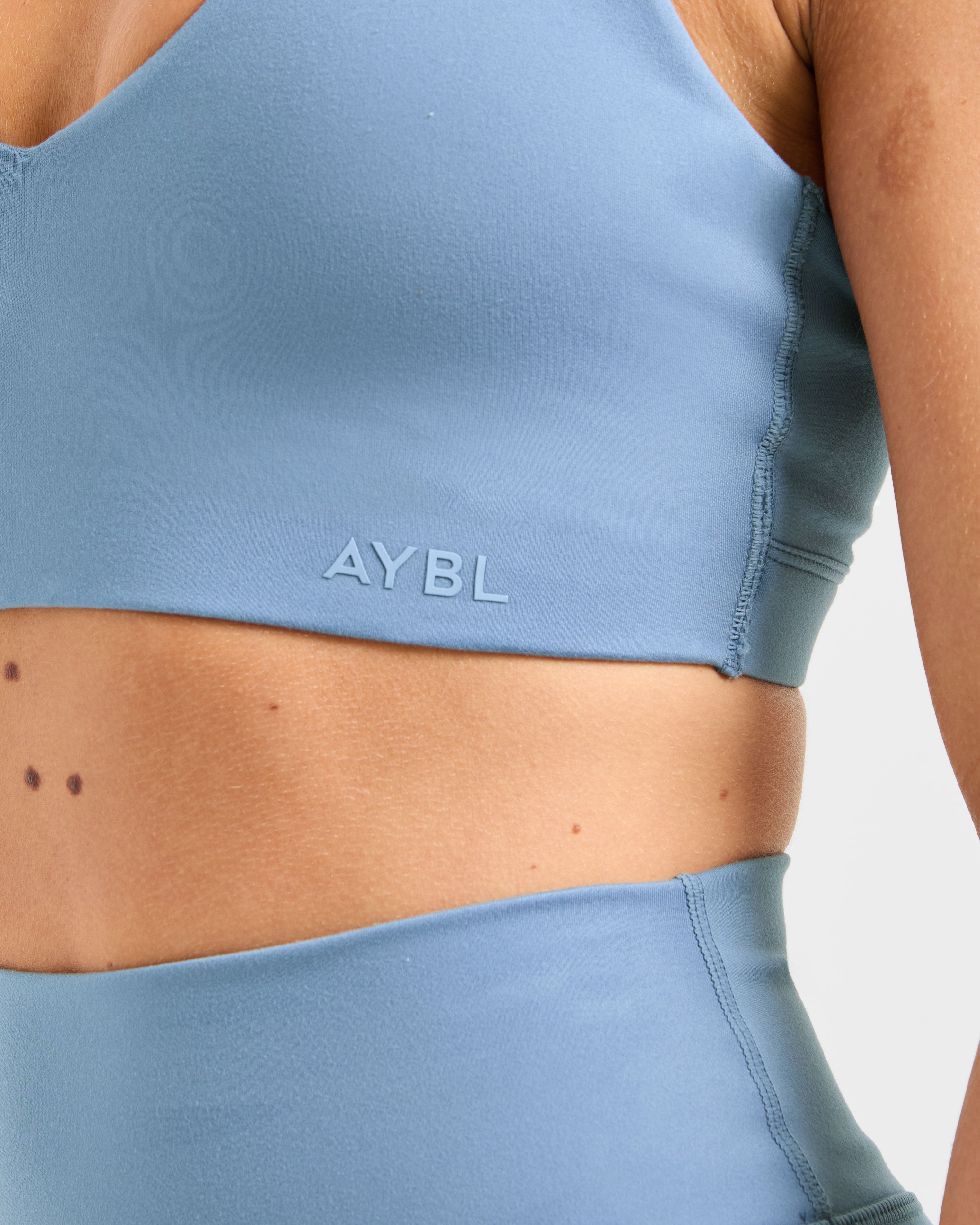 Staple Sports Bra - Slate Blau