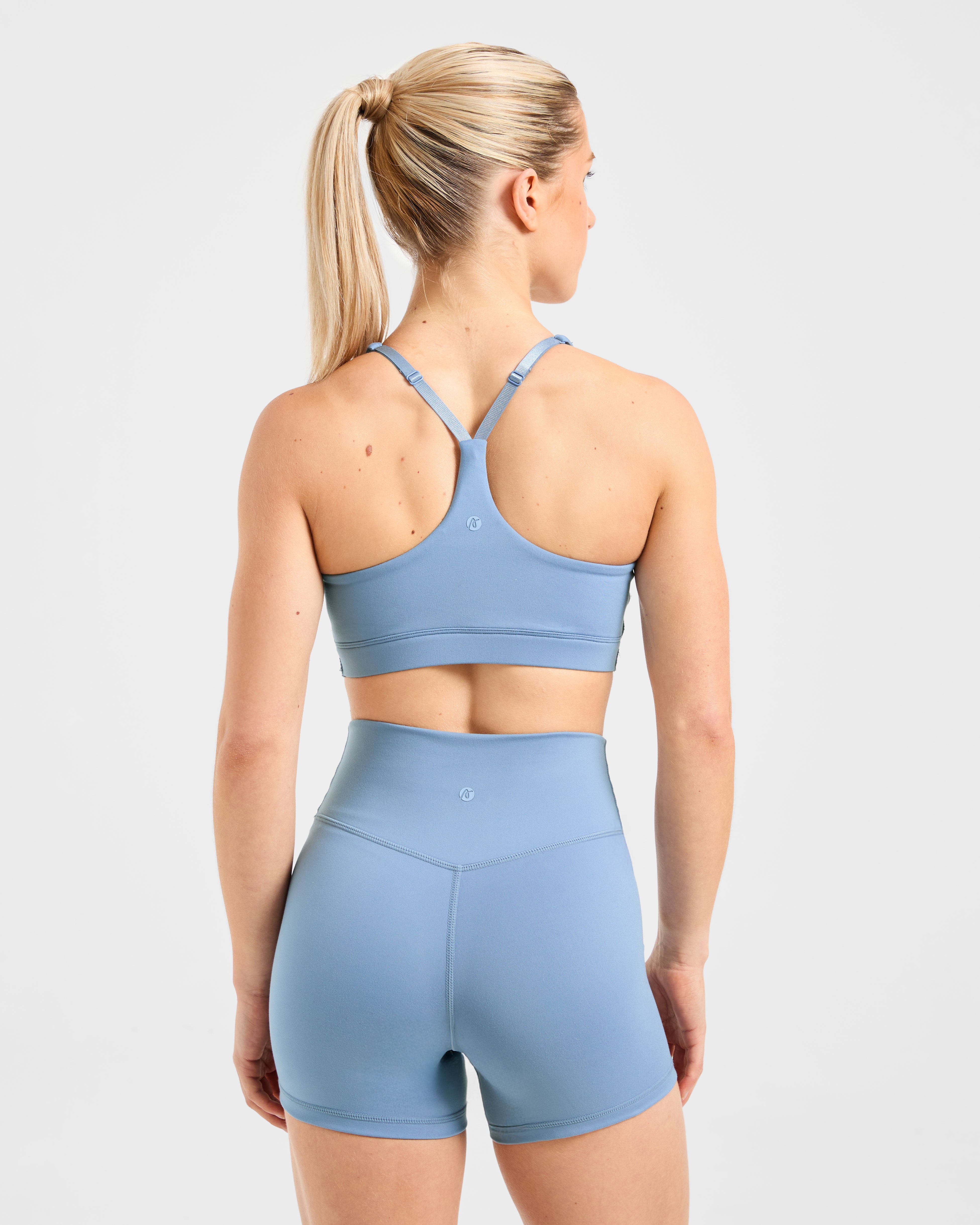 Staple Sports Bra - Slate Blau