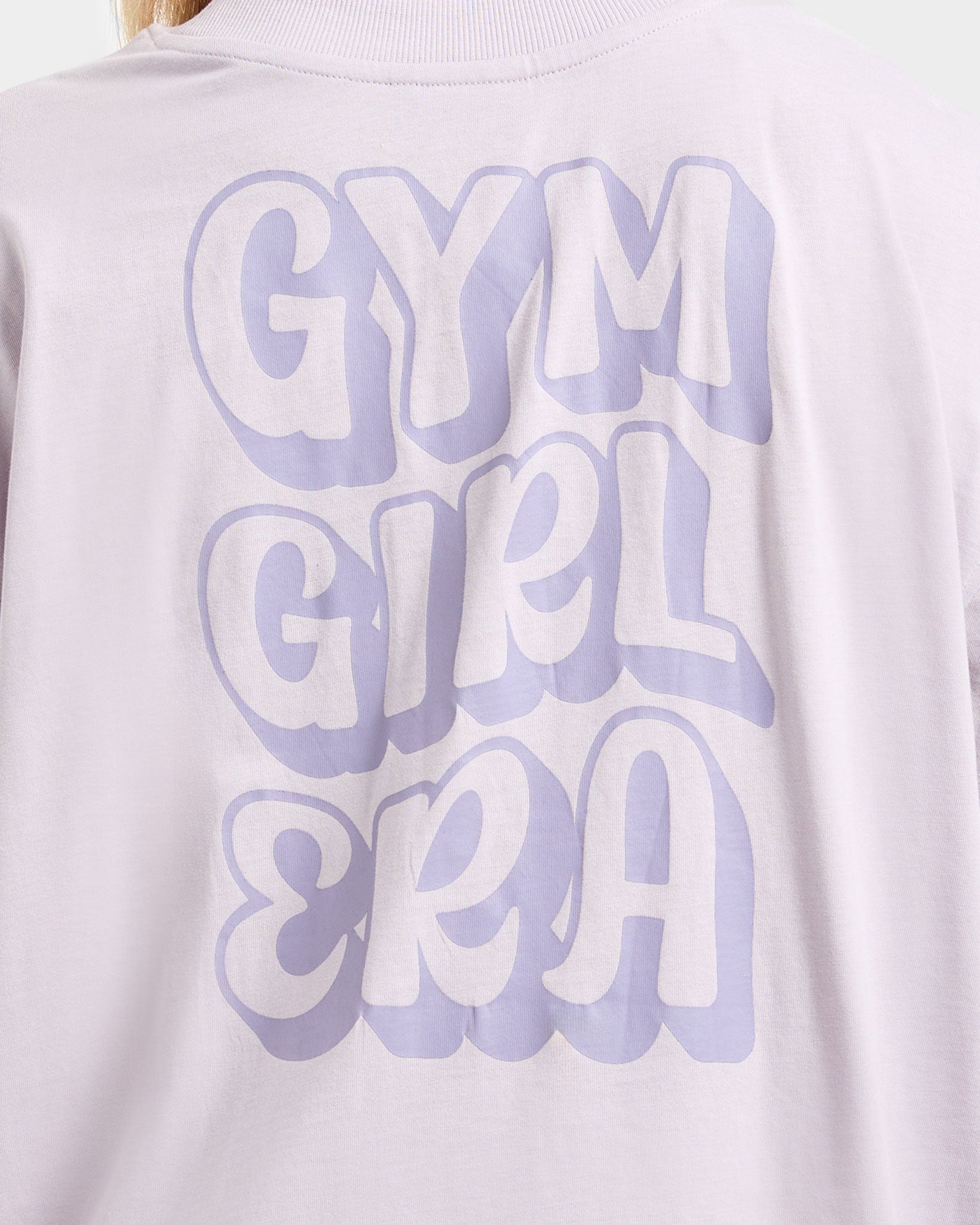 Gym Girl Era Oversized T Shirt - Lila