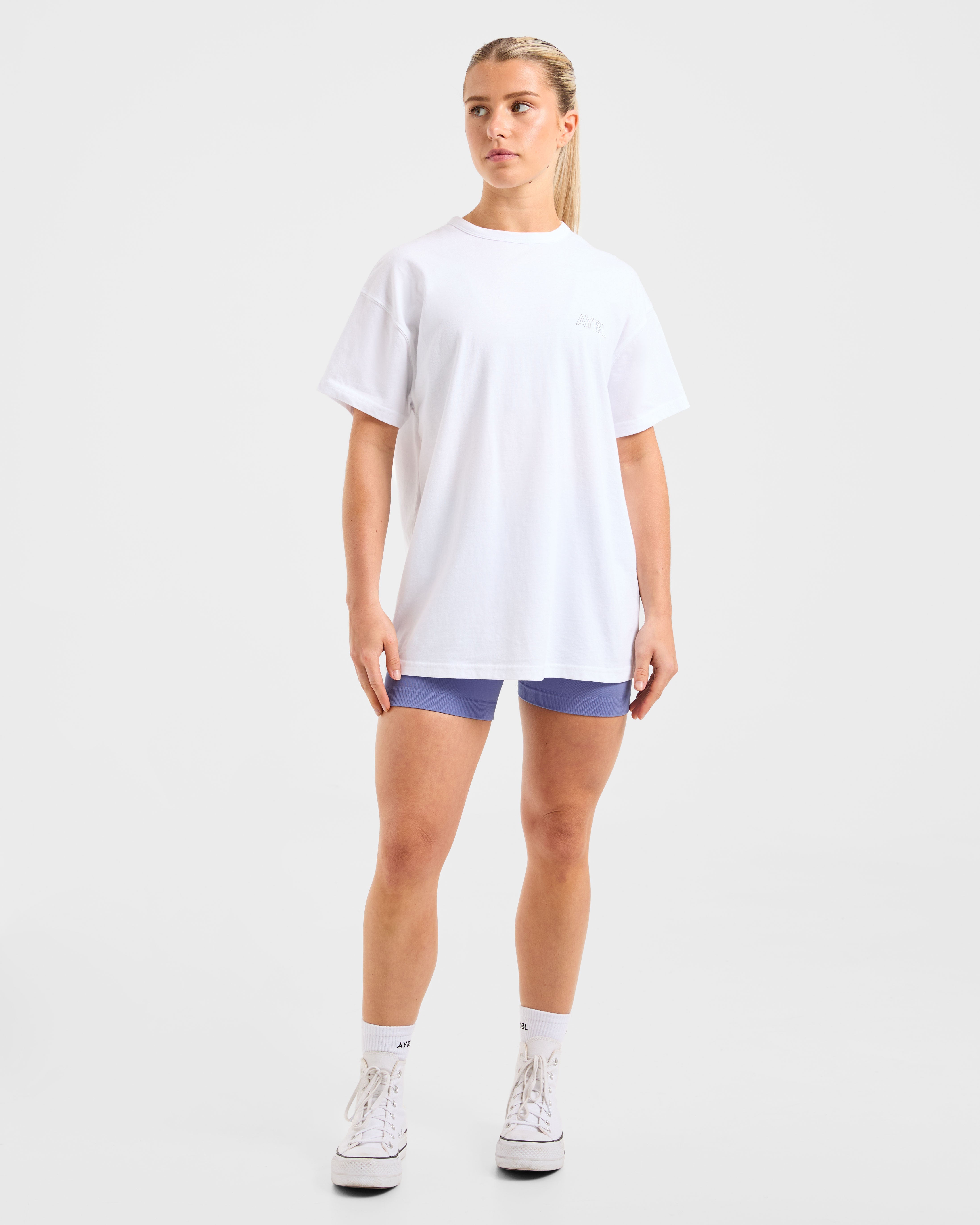 AYBL Athletics Oversized T Shirt - Weiß