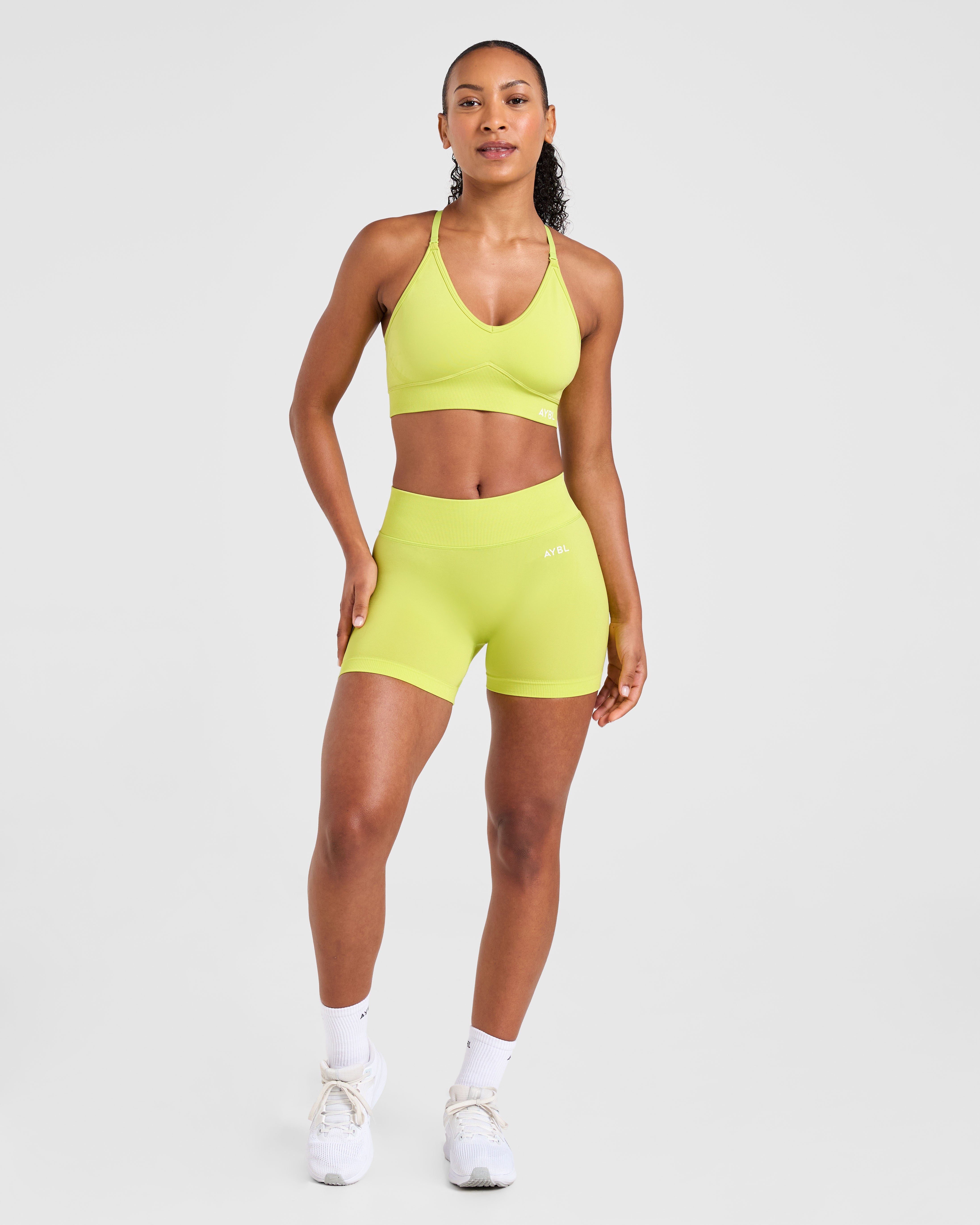 Adapt Seamless Shorts - Lime Grün