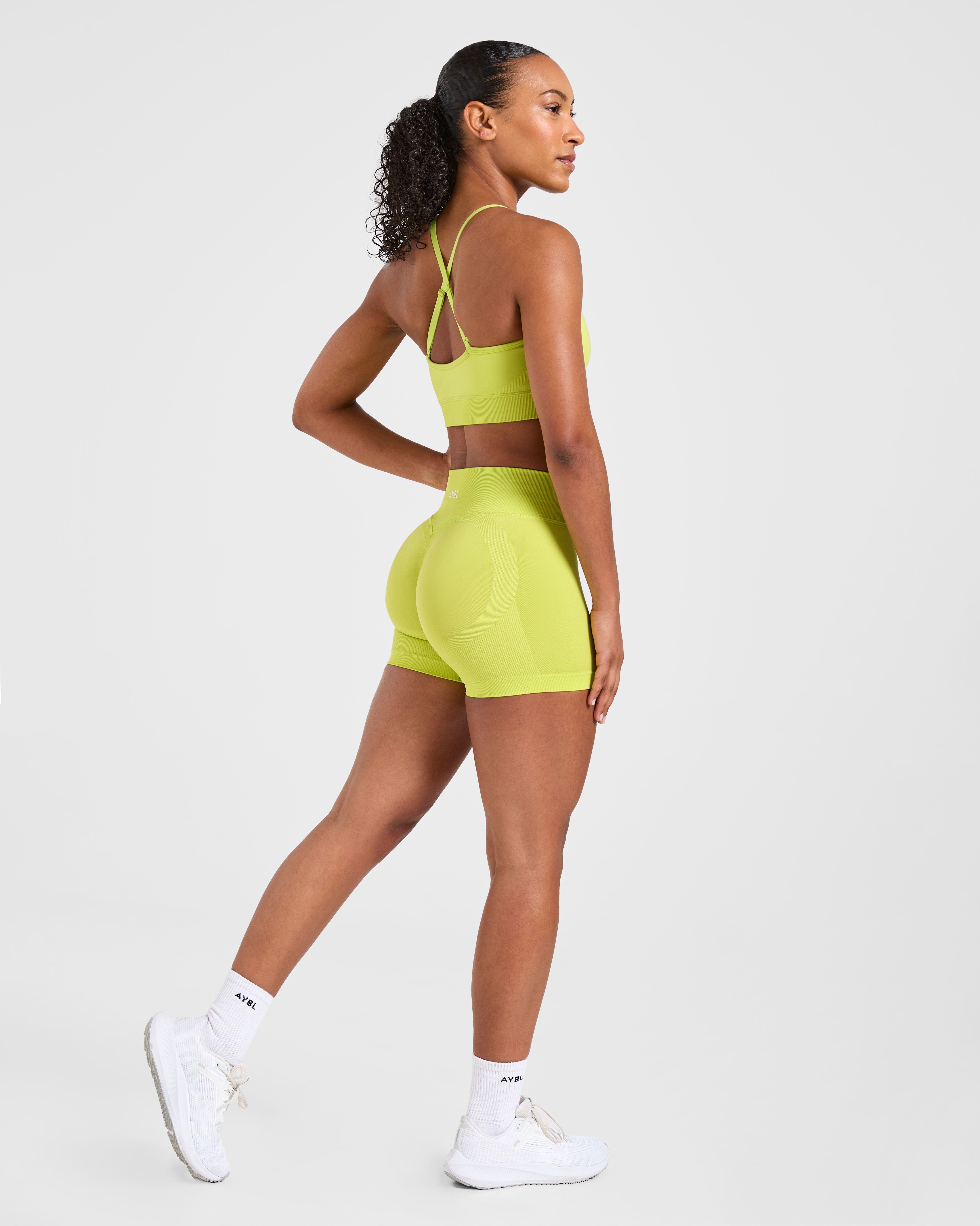 Adapt Seamless Shorts - Lime Grün