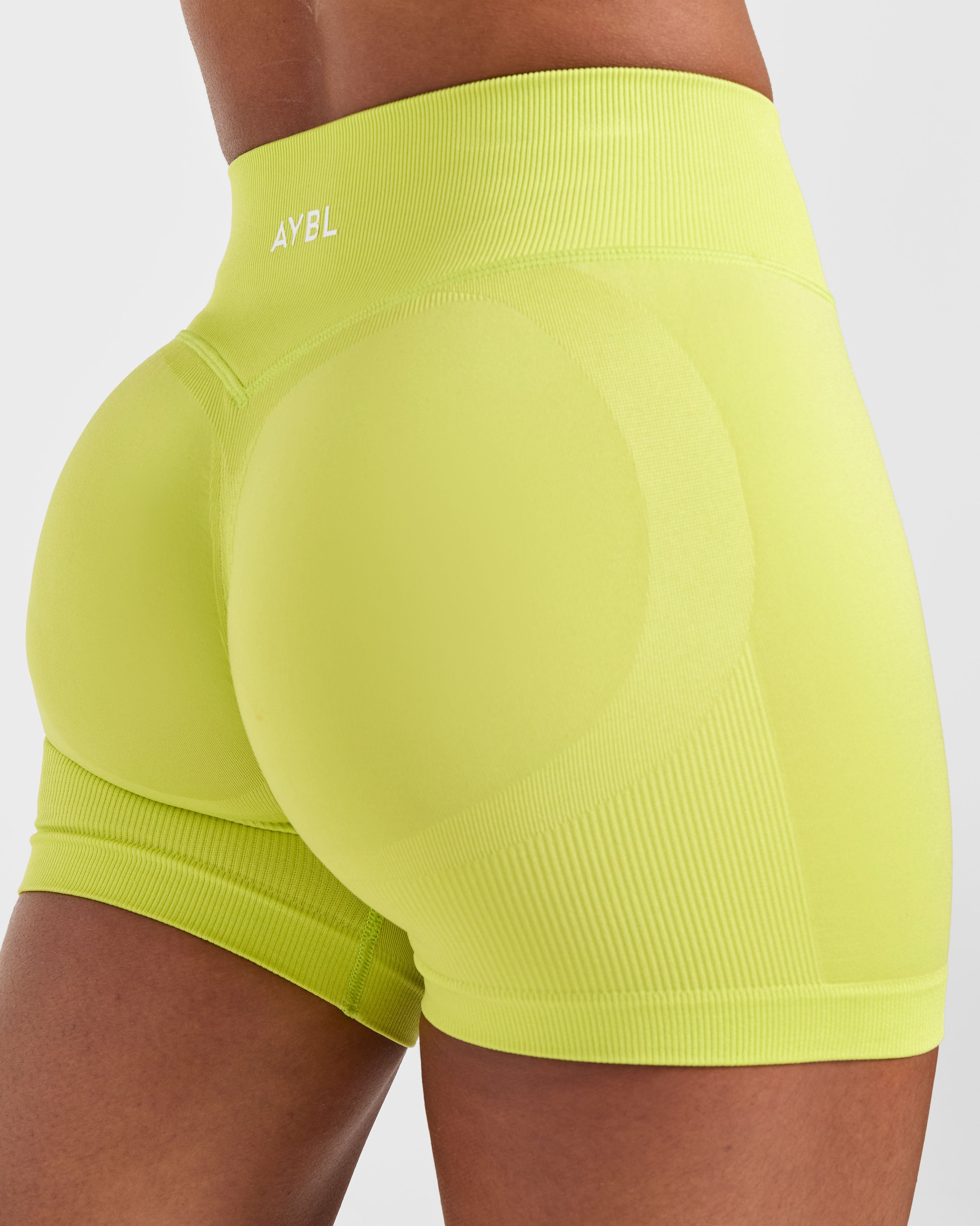Adapt Seamless Shorts - Lime Grün