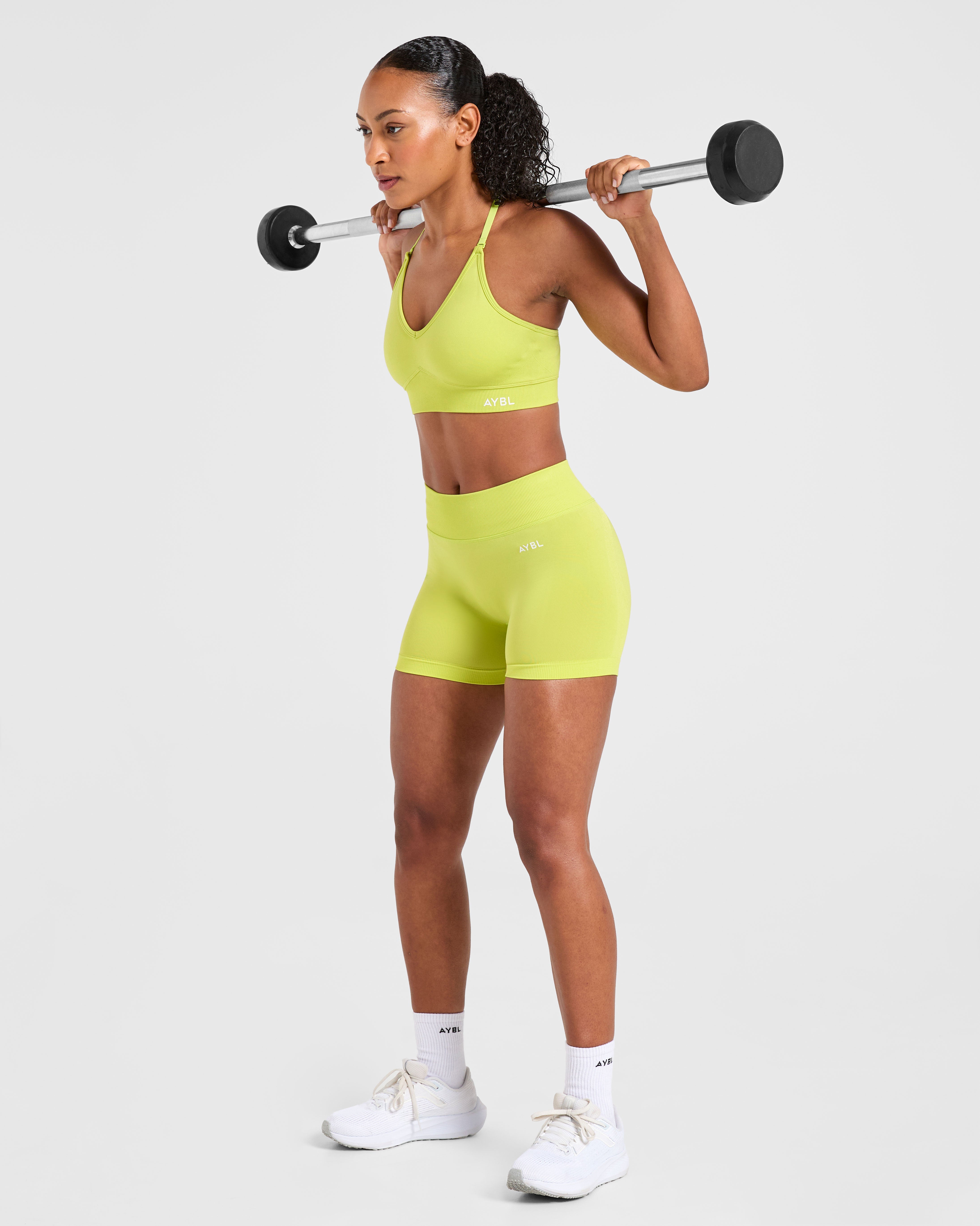 Adapt Seamless Shorts - Lime Grün