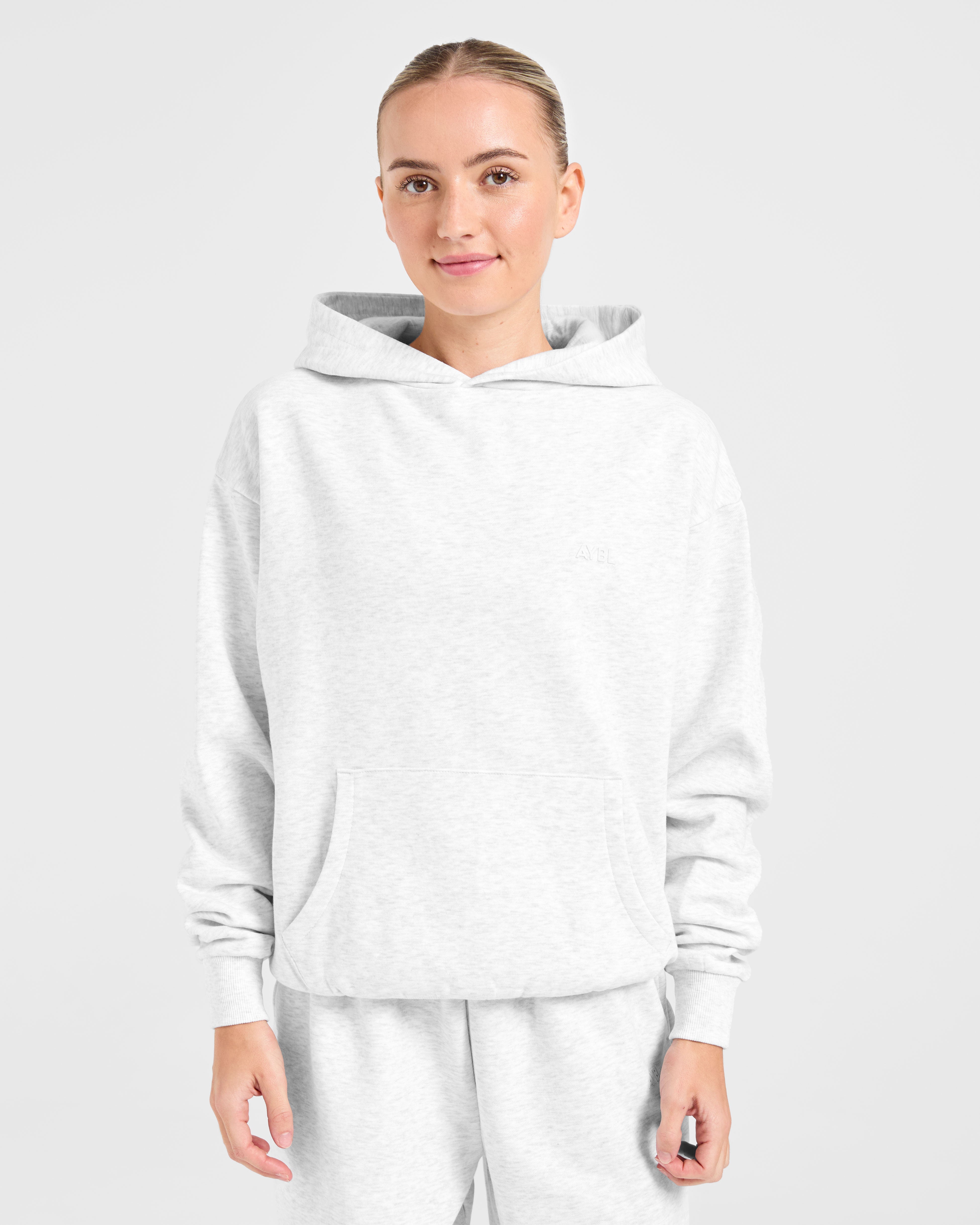 Lifestyle Oversized Hoodie - Heather Grau