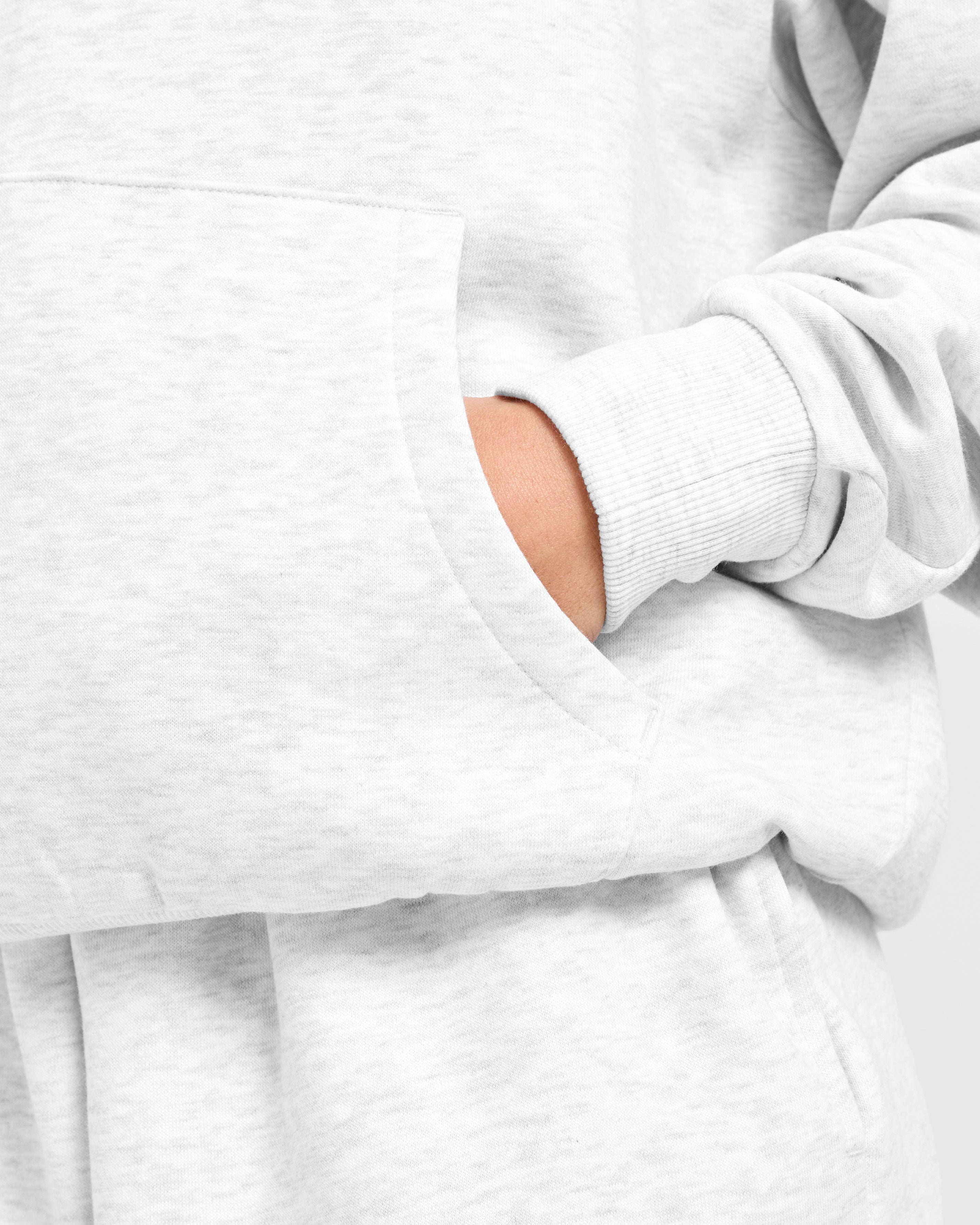 Lifestyle Oversized Hoodie - Heather Grau