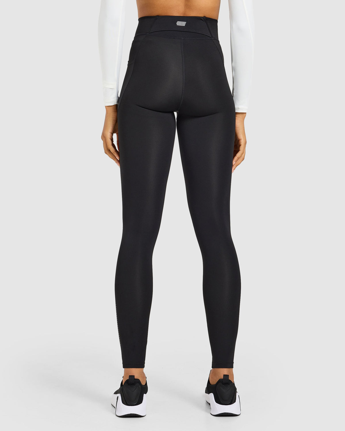 Run Pocket Leggings - Schwarz