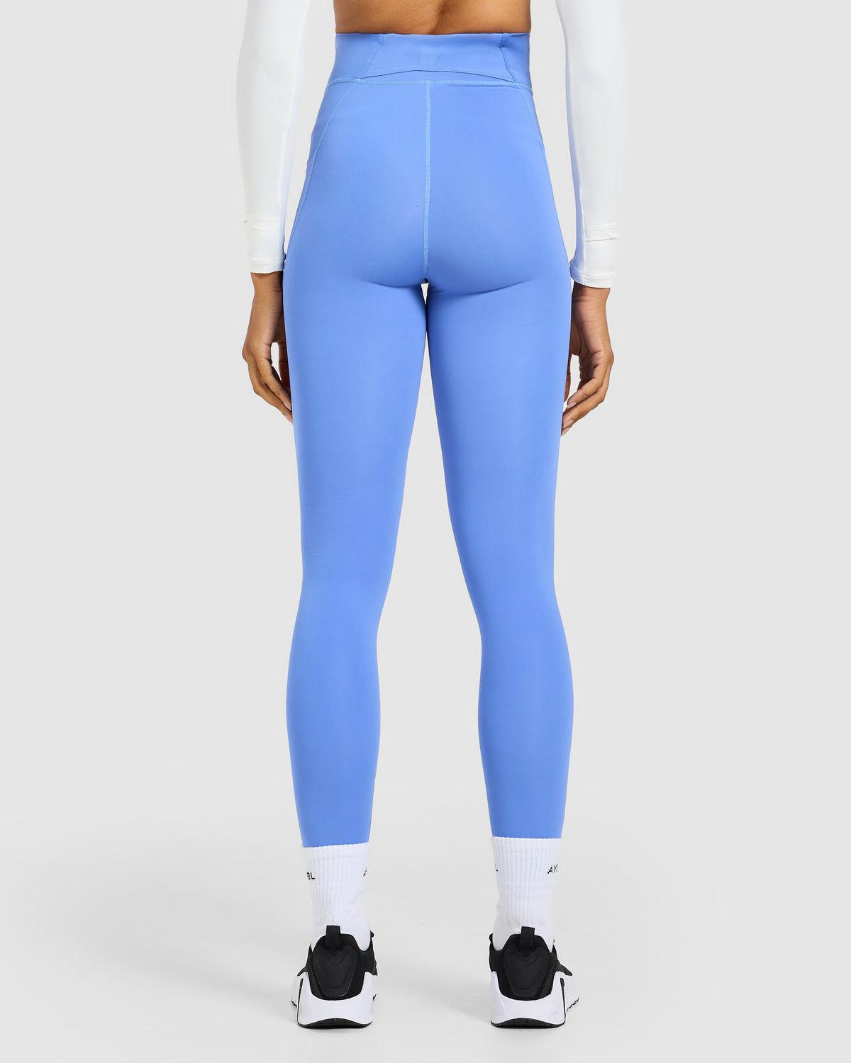 Run Pocket Leggings - Cornflower Blau