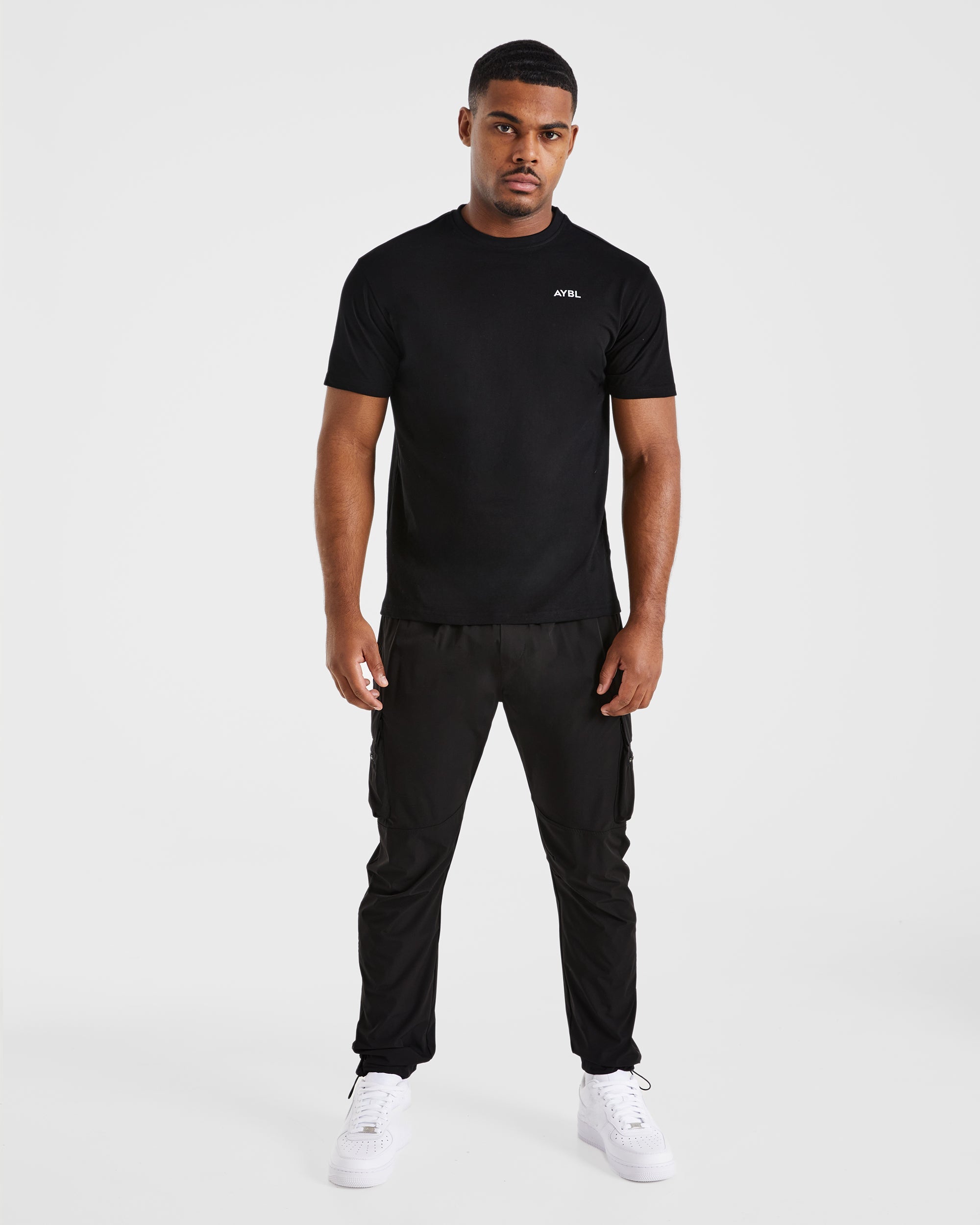 Sport Cargo Trousers - Schwarz