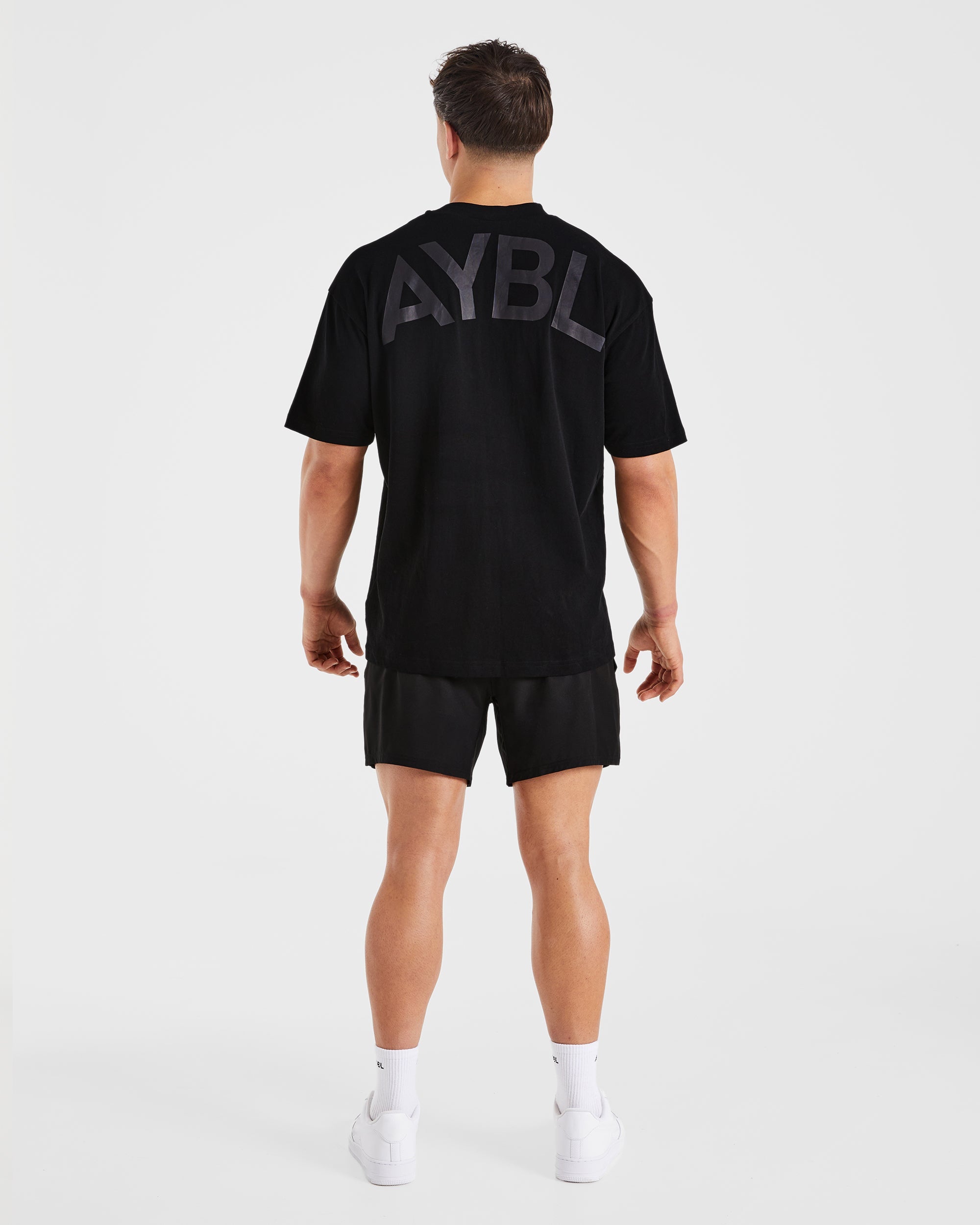 Essential Oversized T Shirt - Schwarz