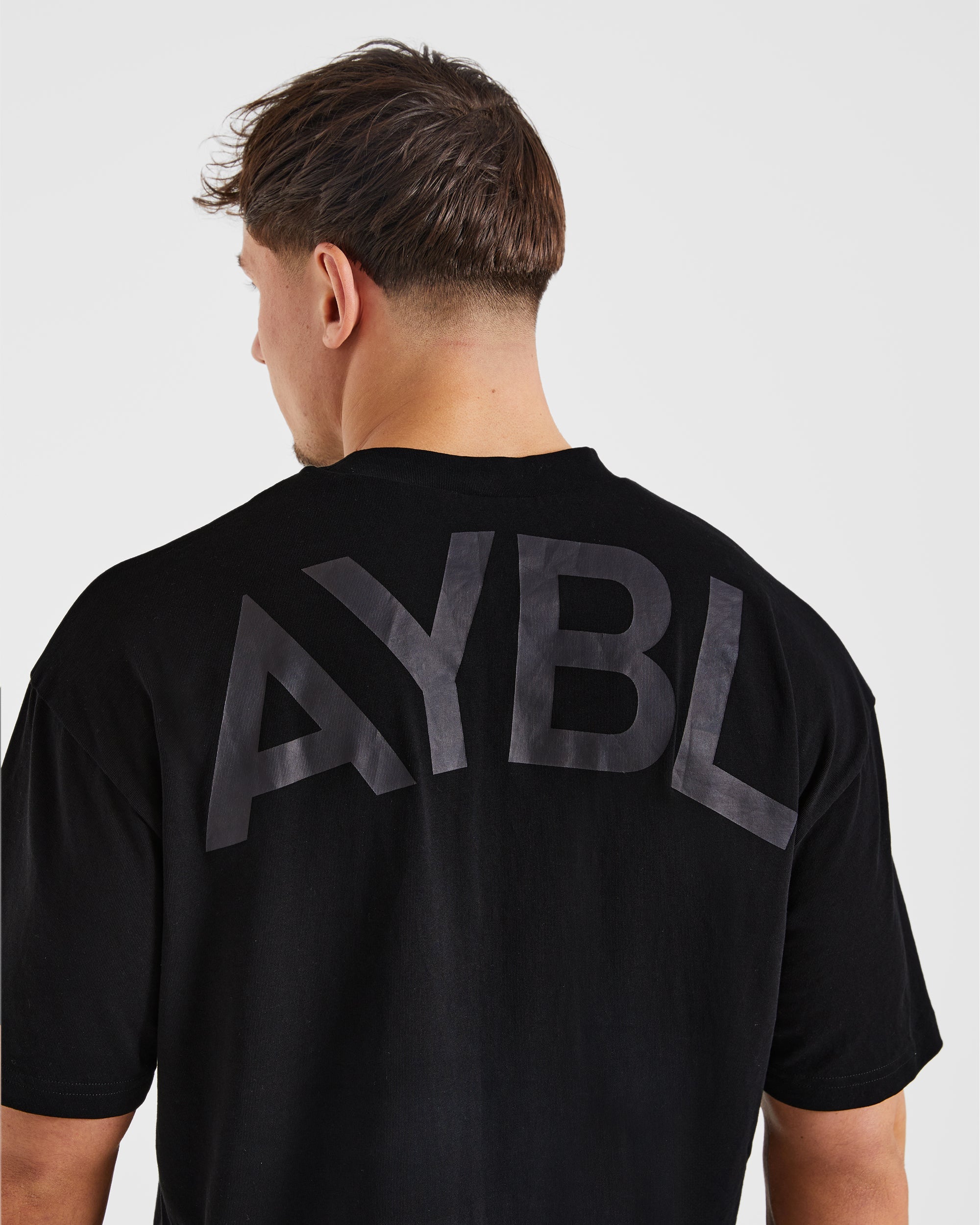 Essential Oversized T Shirt - Schwarz