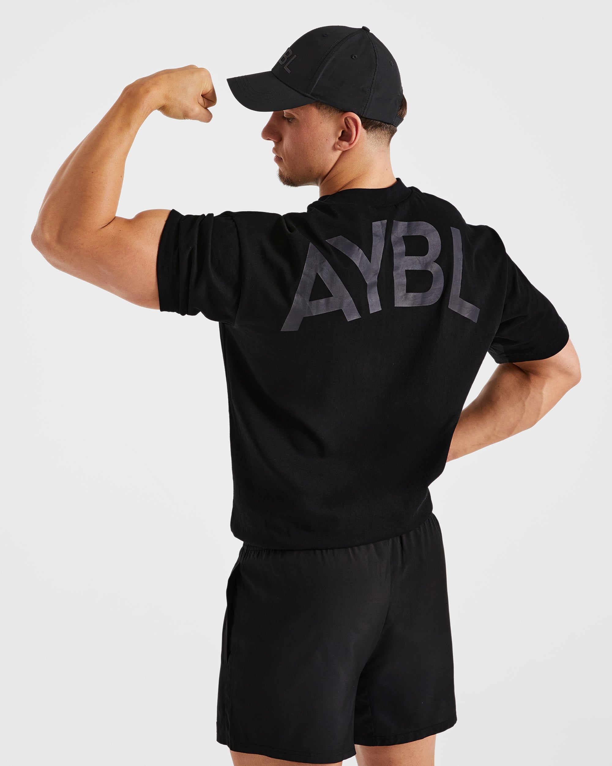 Essential Oversized T Shirt - Schwarz