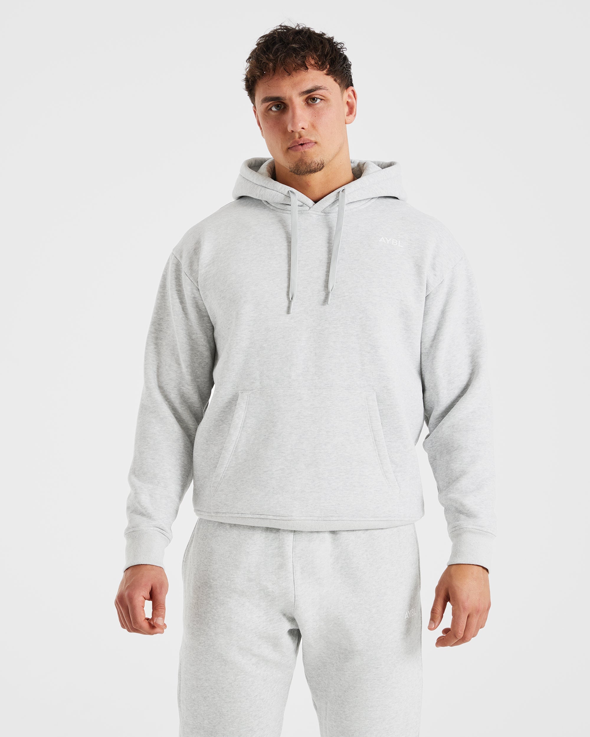Essential Hoodie - Grau Marl