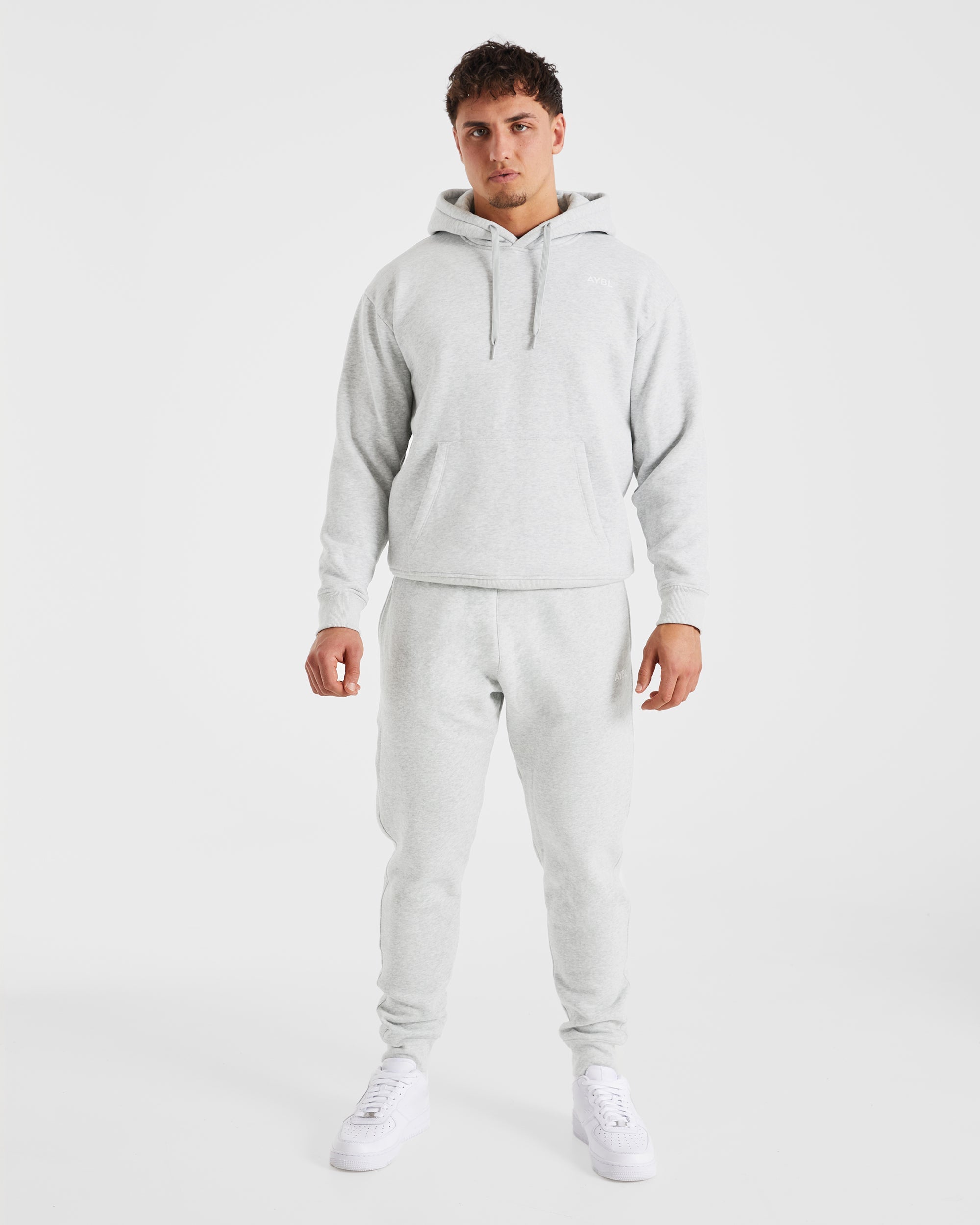 Essential Hoodie - Grau Marl