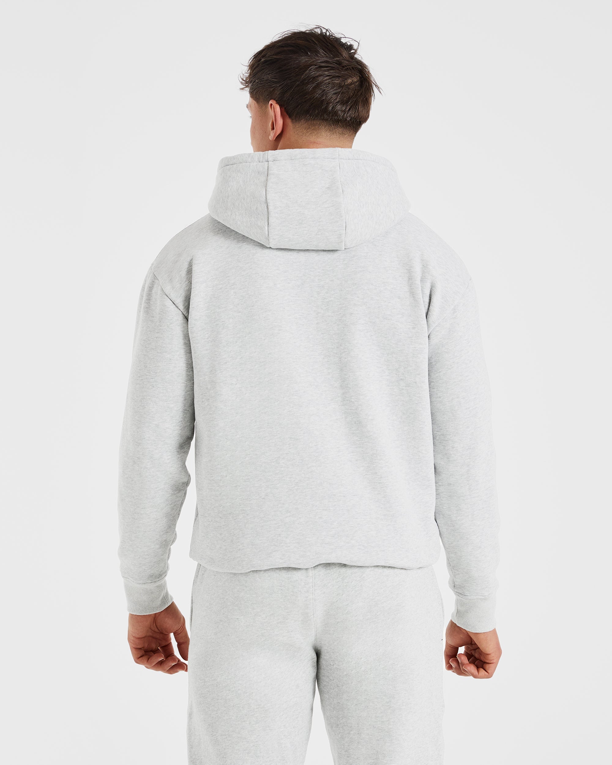 Essential Hoodie - Grau Marl