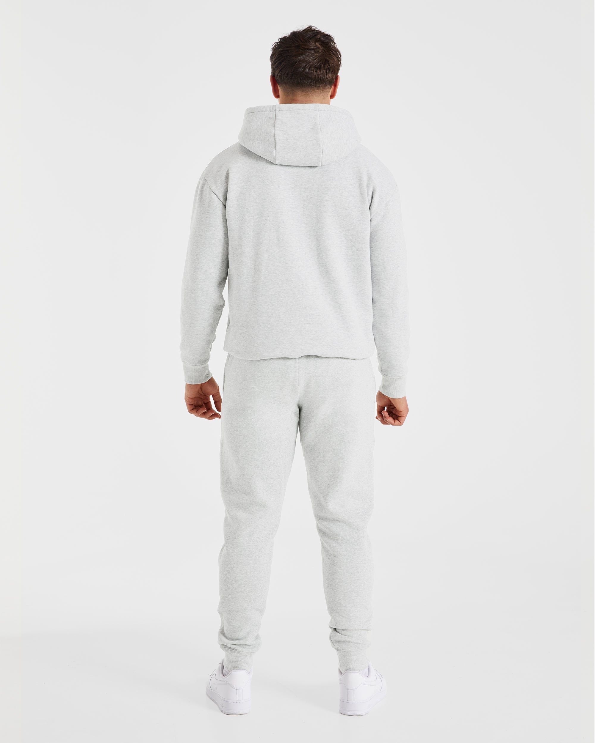 Essential Hoodie - Grau Marl