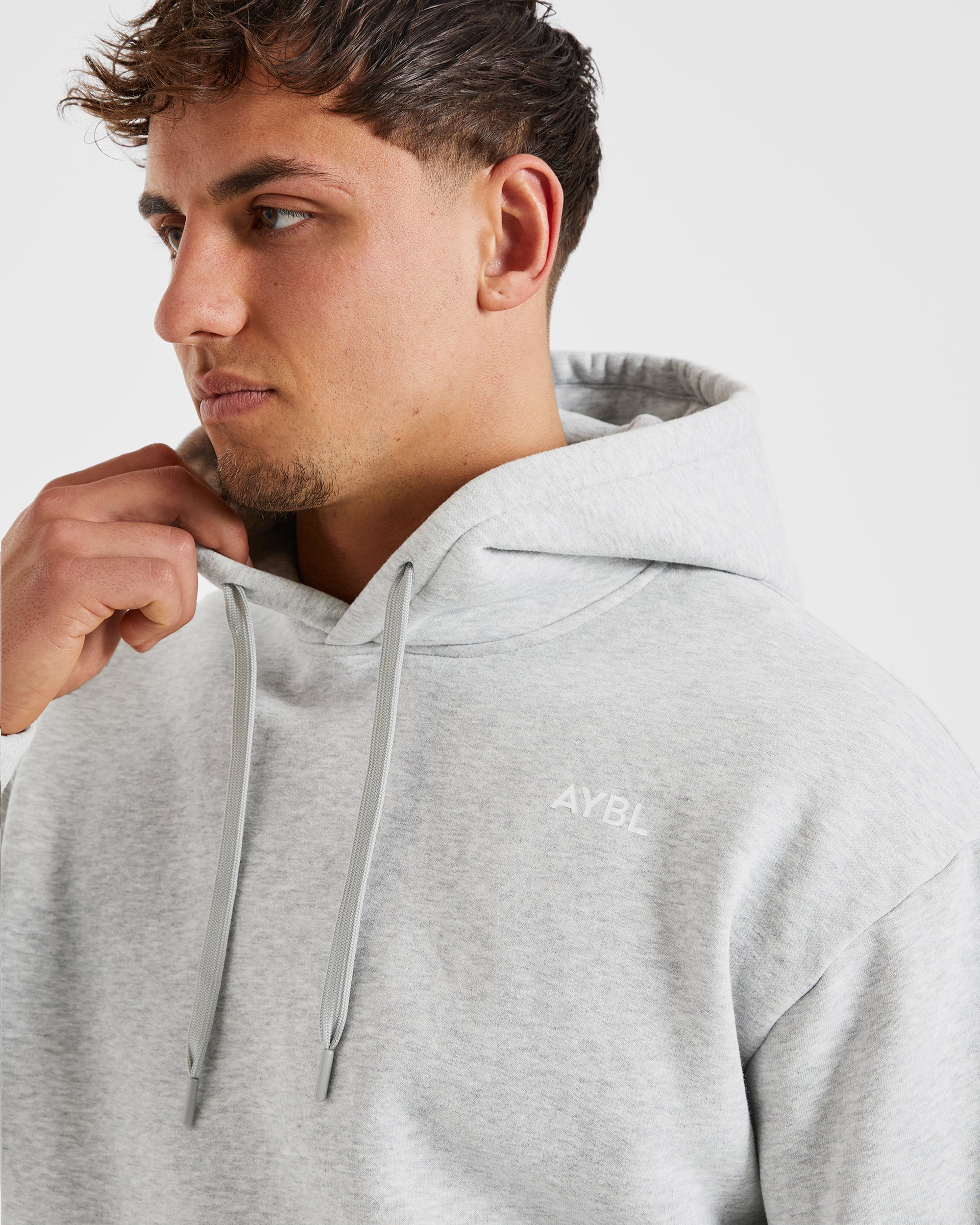 Essential Hoodie - Grau Marl