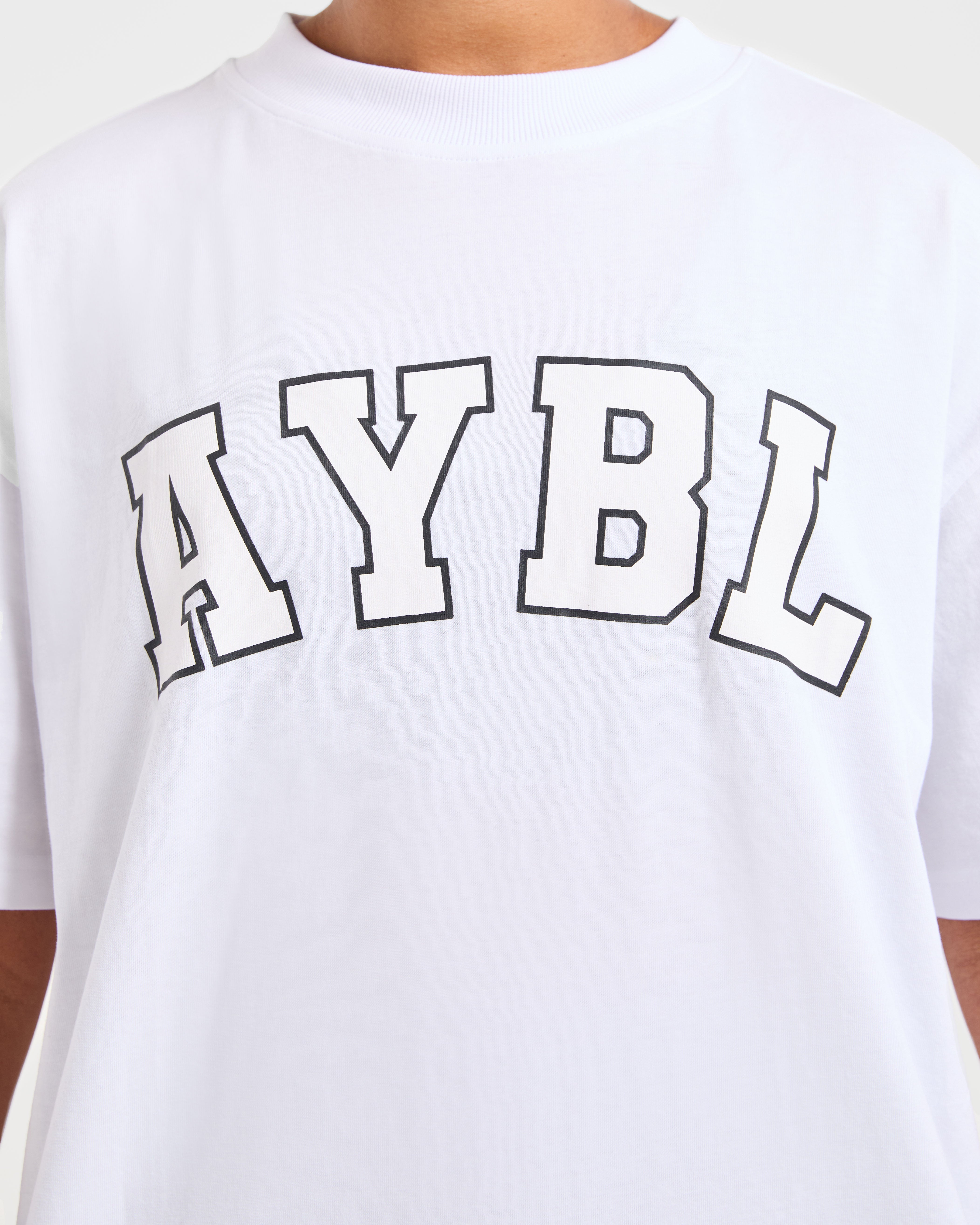Varsity 2.0 Oversized T Shirt - Weiß