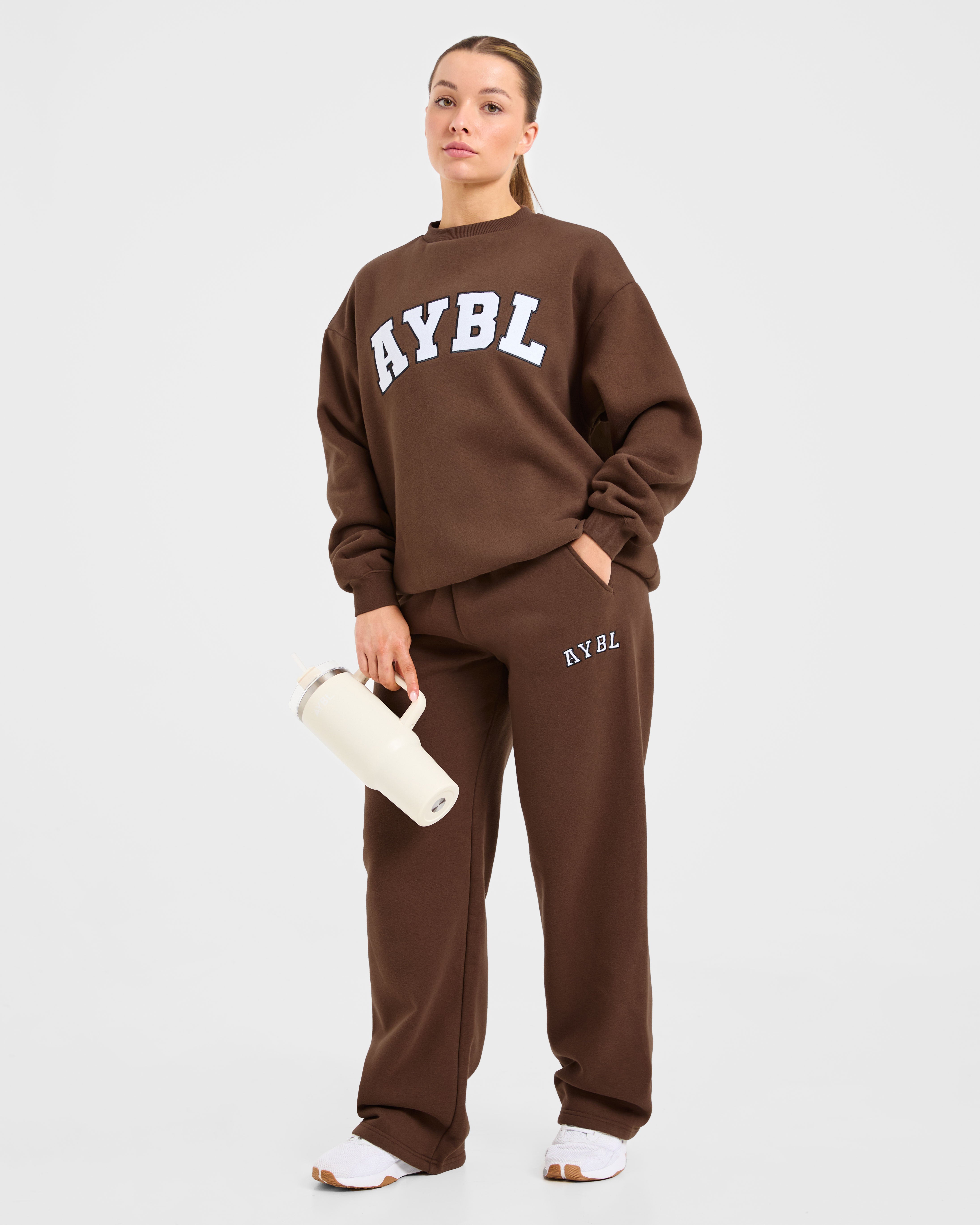 Varsity 2.0 Oversized Sweatshirt - Braun