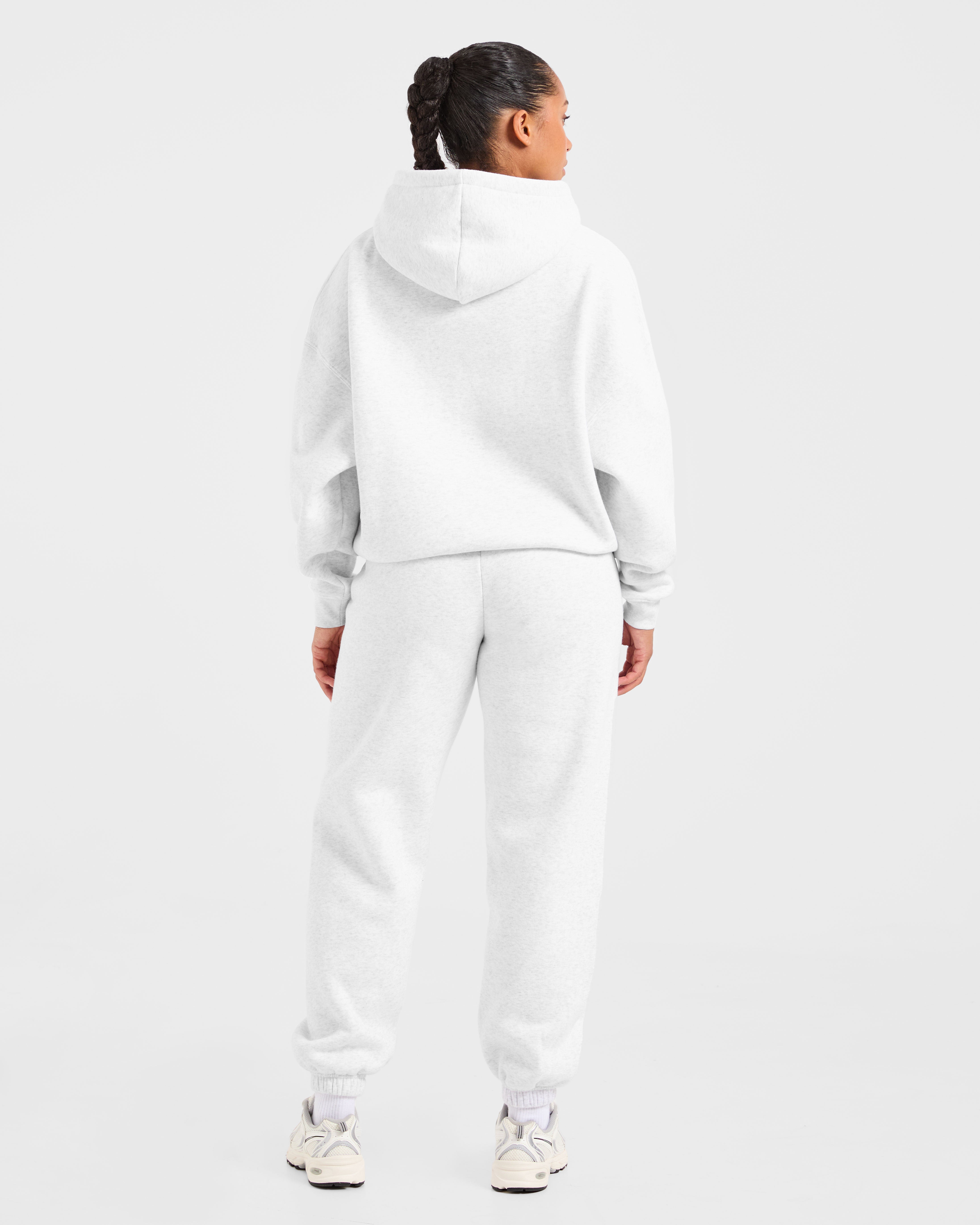 Varsity 2.0 Oversized Hoodie - Heather Grau