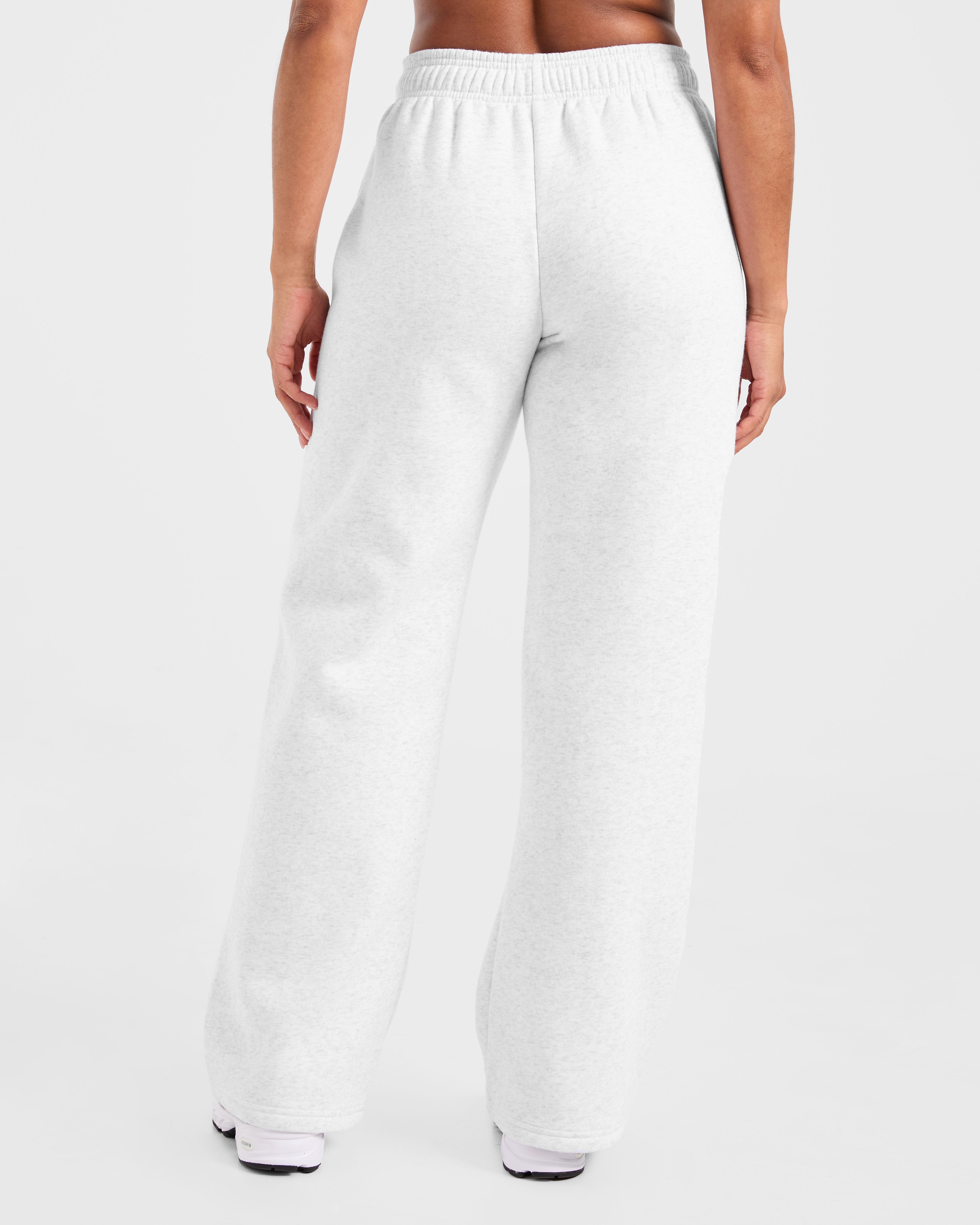 Varsity 2.0 Oversized Straight Leg Joggers - Heather Grau
