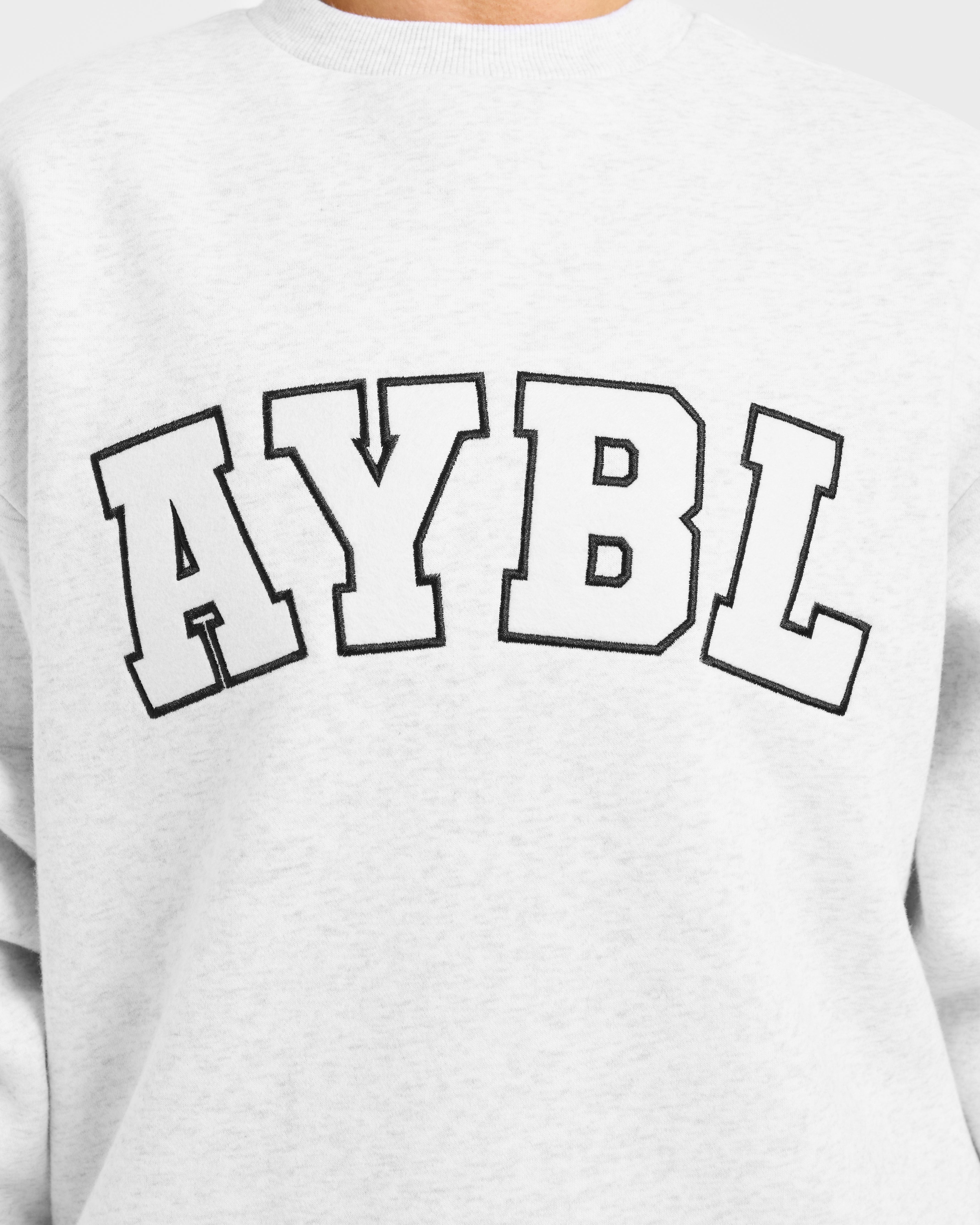 Varsity 2.0 Oversized Sweatshirt - Heather Grau