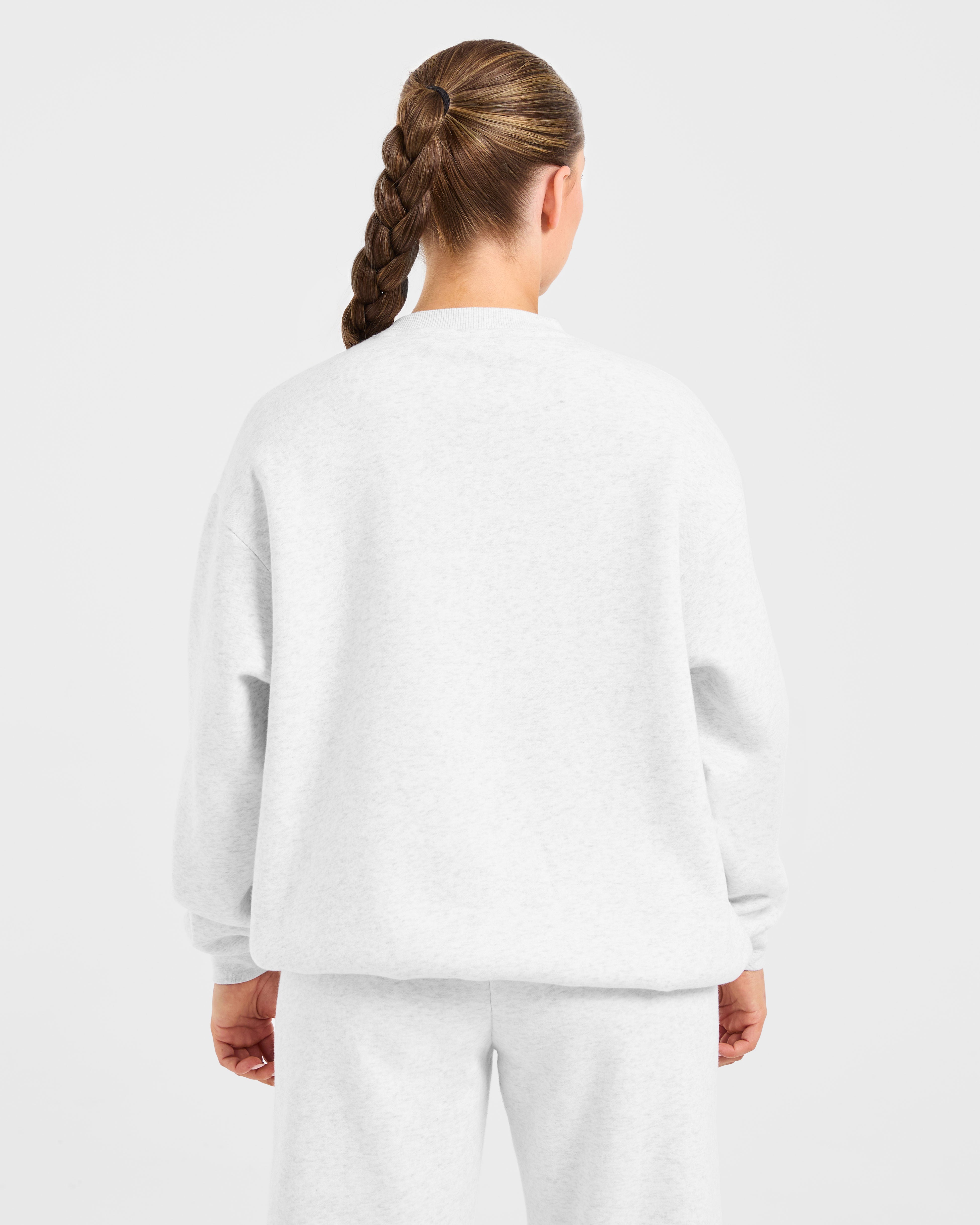 Varsity 2.0 Oversized Sweatshirt - Heather Grau