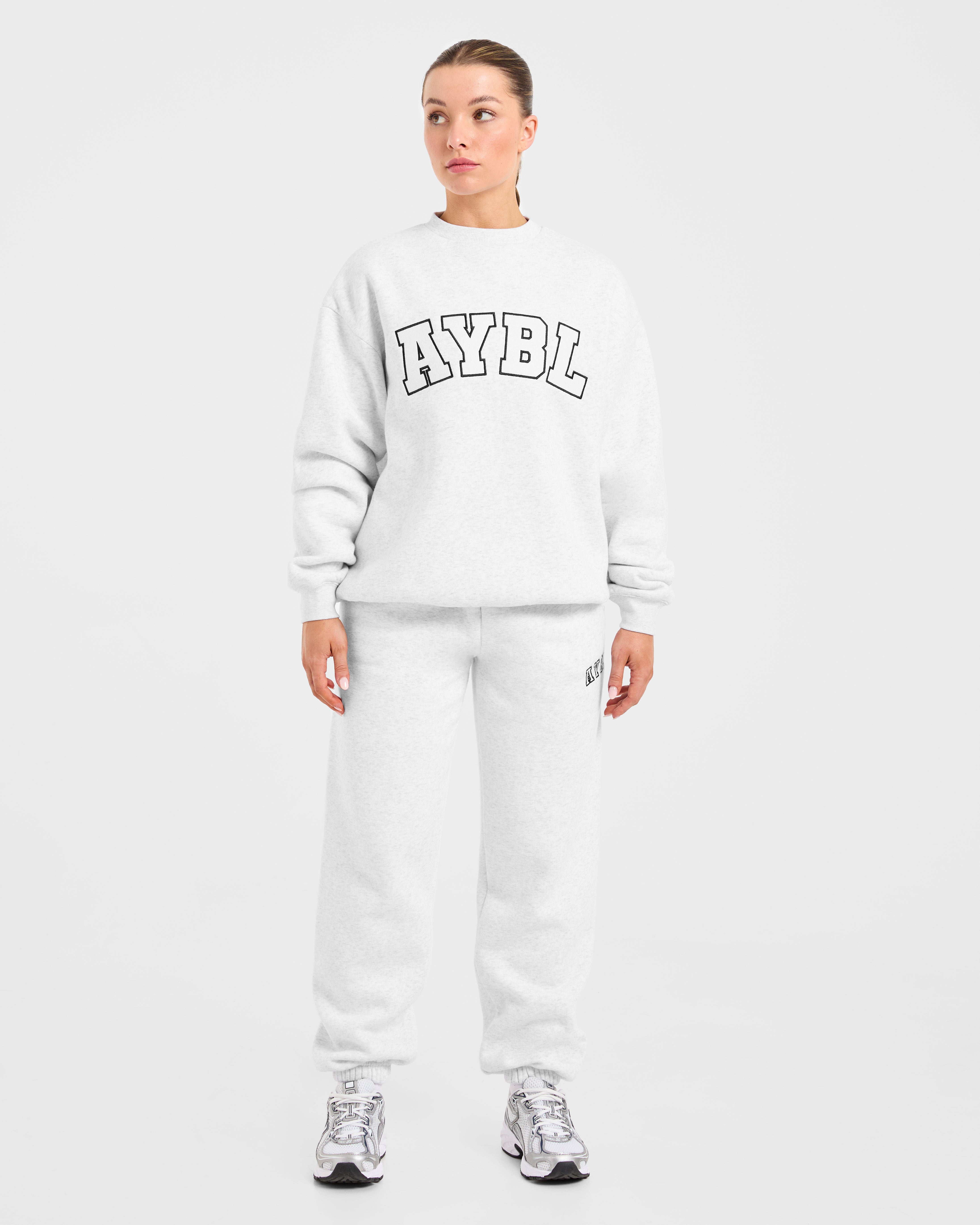 Varsity 2.0 Oversized Sweatshirt - Heather Grau