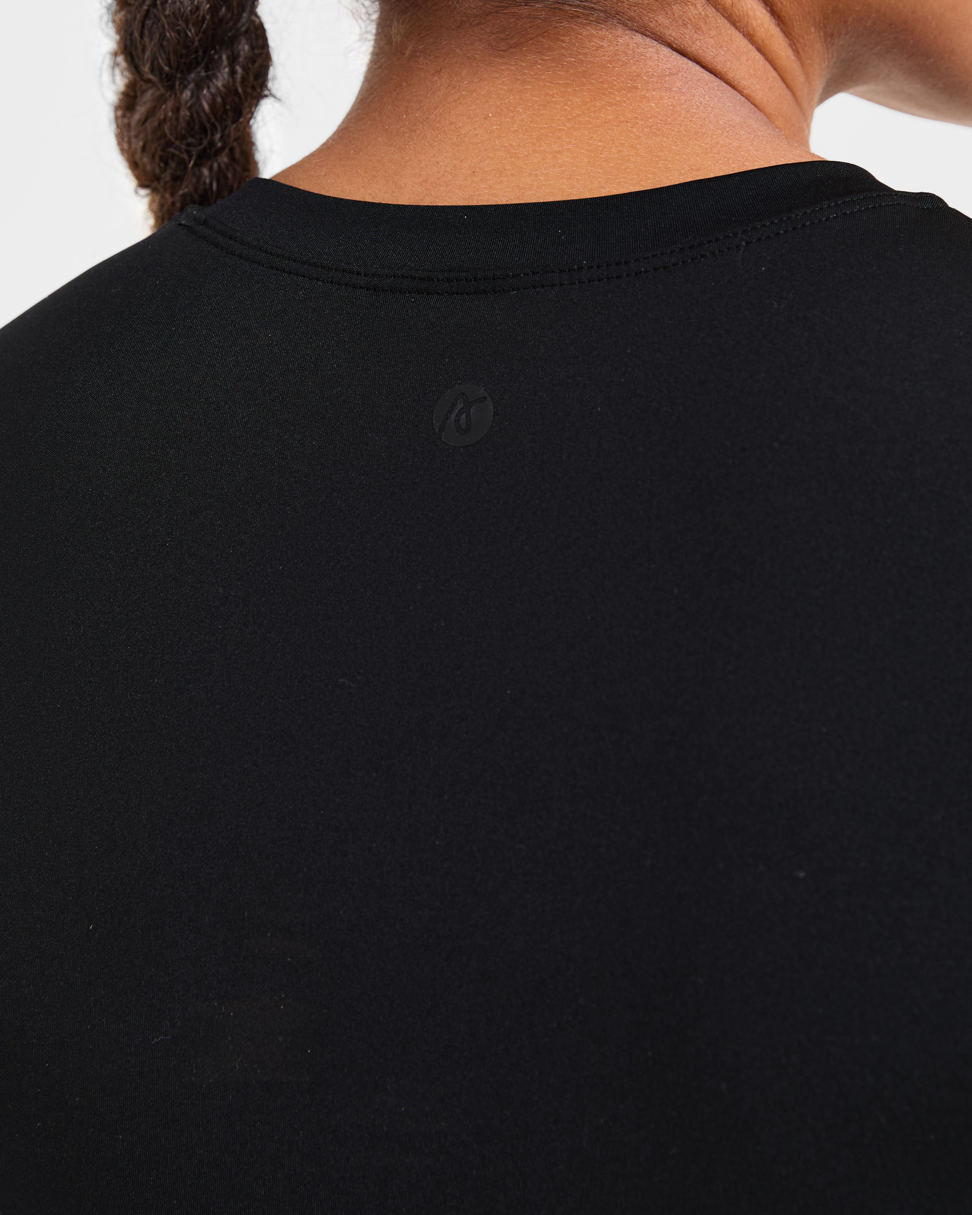 Sculpt T Shirt - Schwarz